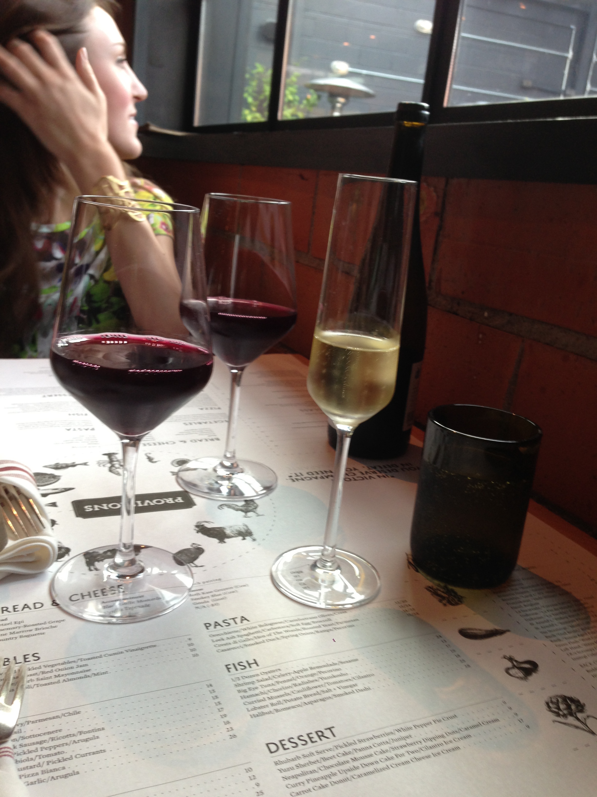 Red Red Wiiiiiiine. (& Champers) Girl's night out at Provisions. 