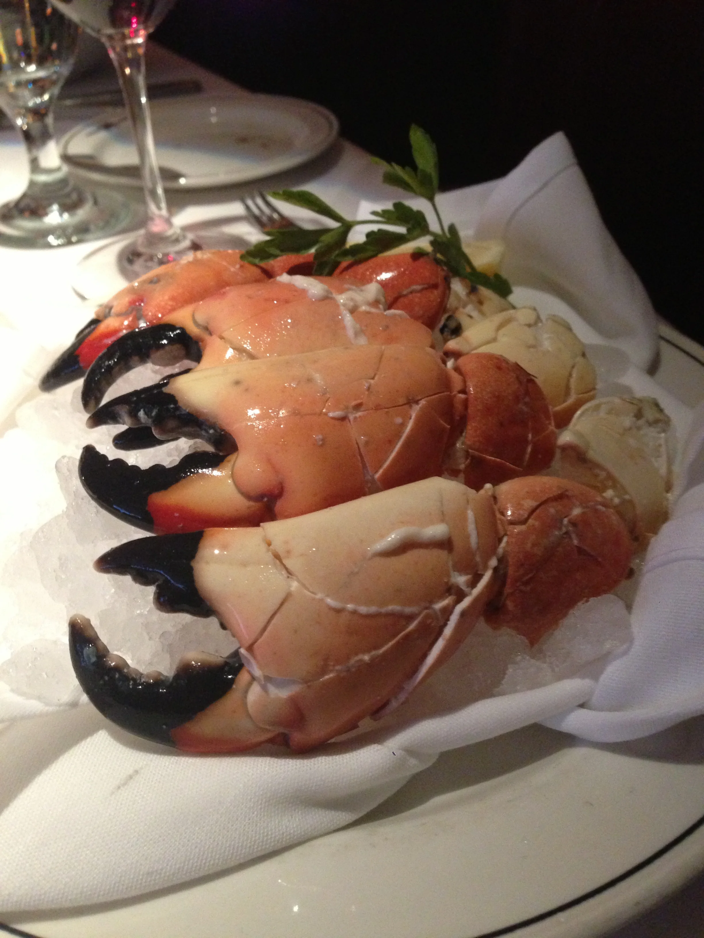 stone crab claws
