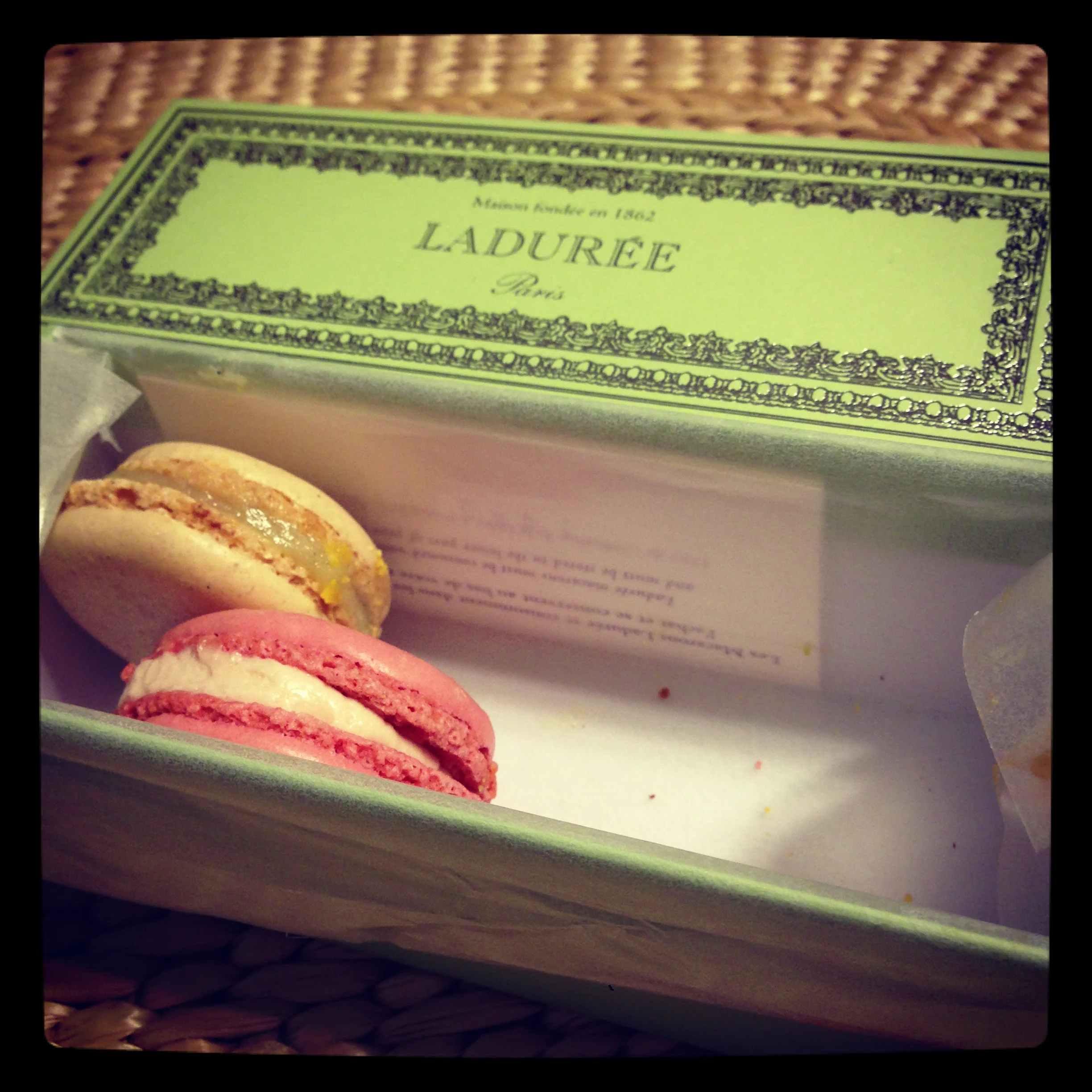 macarons from Laduree....heaven