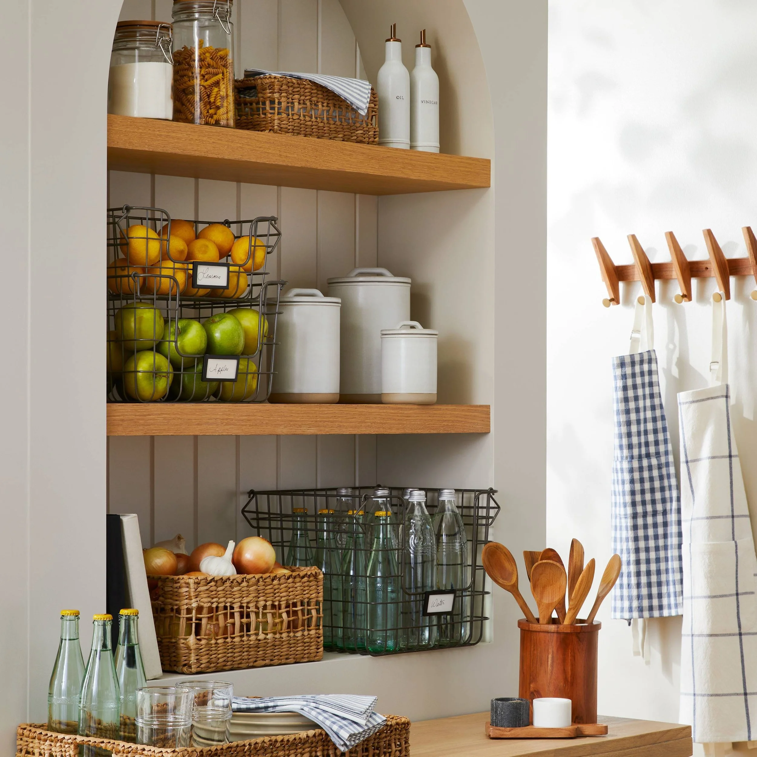 4pk Home Organization Metal Label Set black lifestyle.jpeg