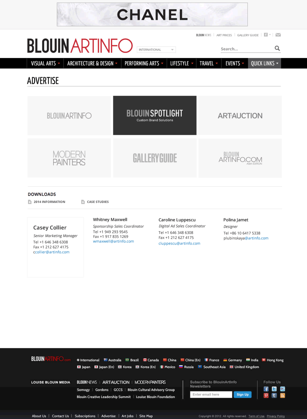 Custom content partnership programs