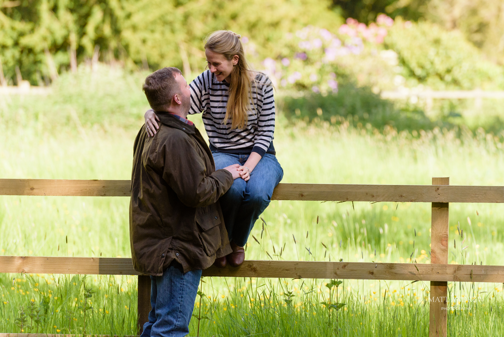 Elvaston Castle country park engagement shoot