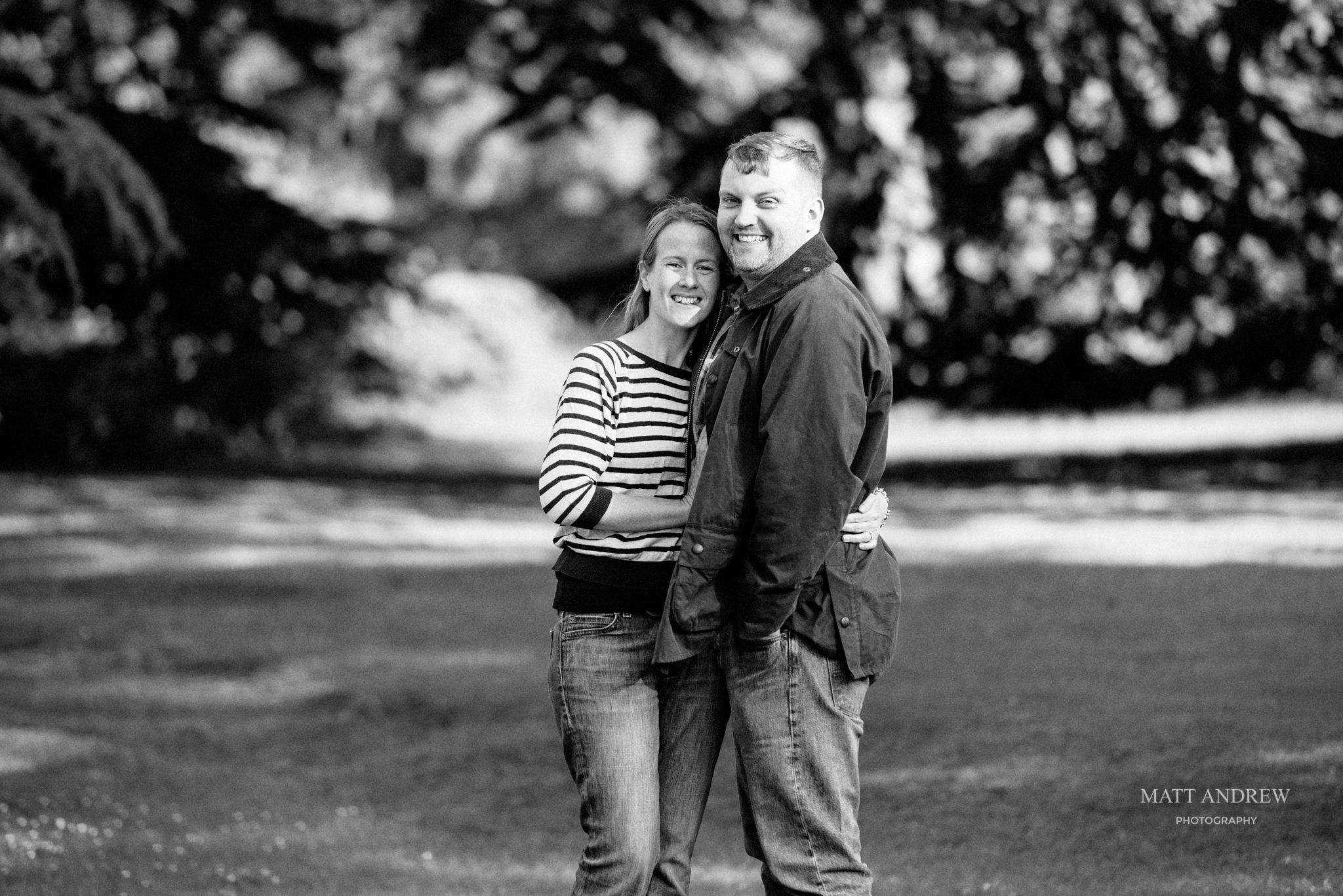 Elvaston Castle country park engagement shoot