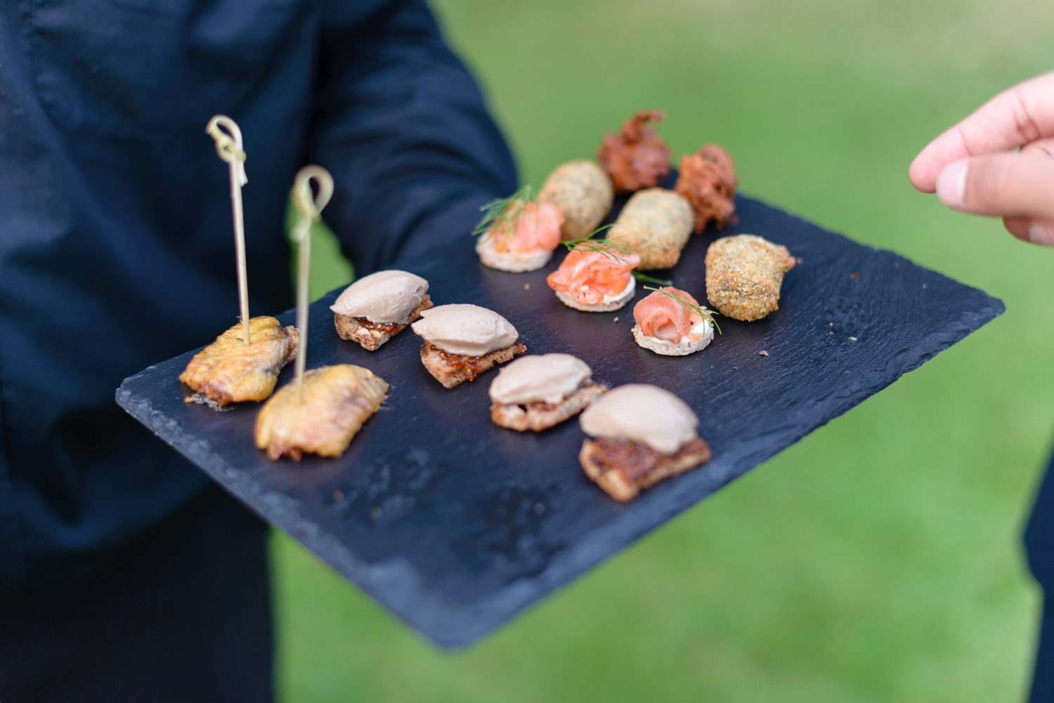 Langar Hall wedding food