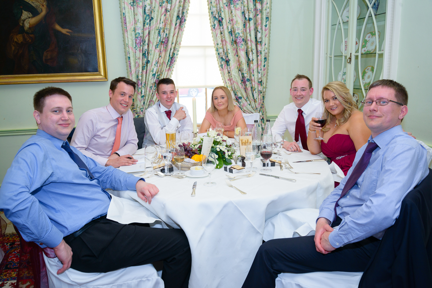 wedding photography at hassop hall