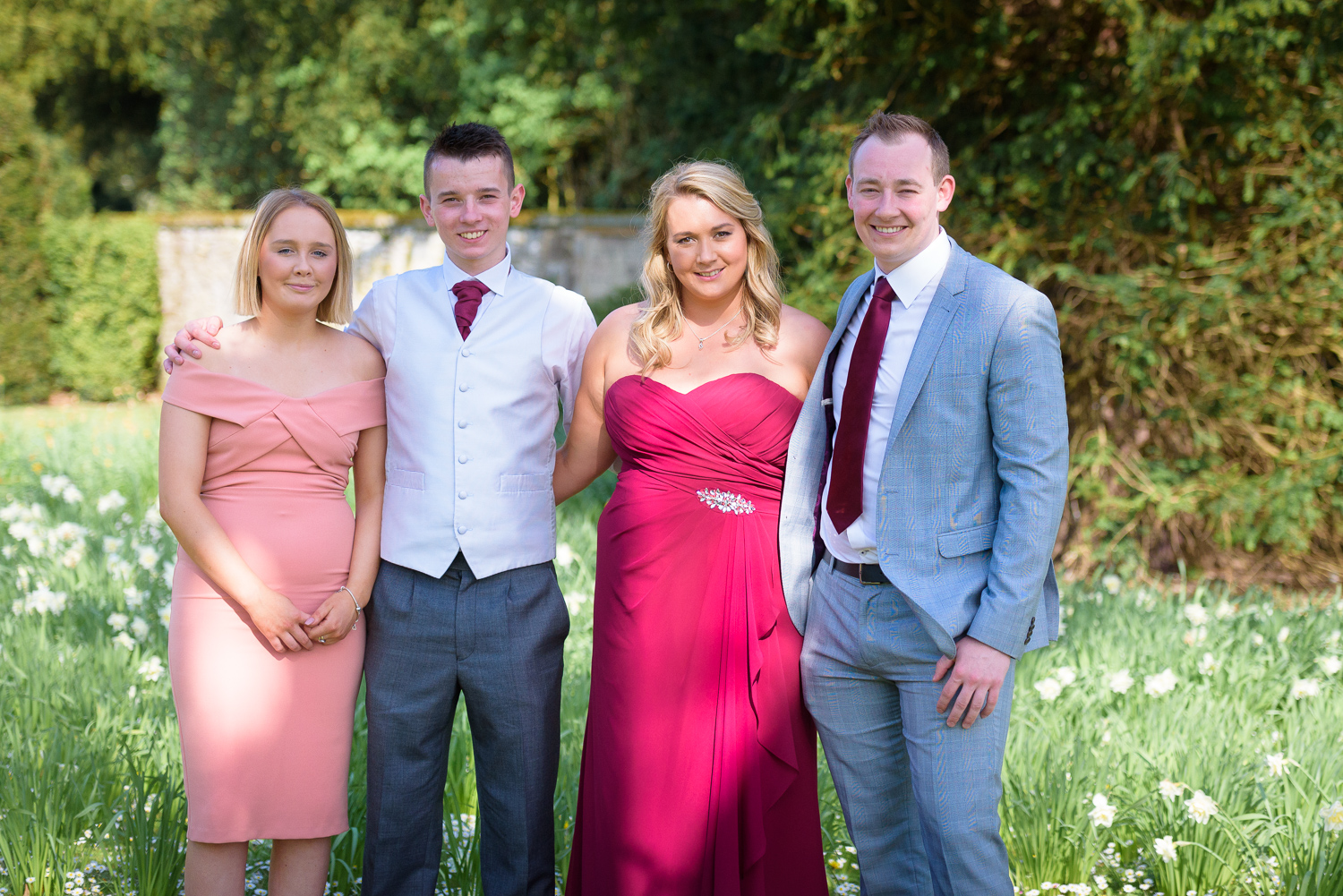 family photographs at hassop hall