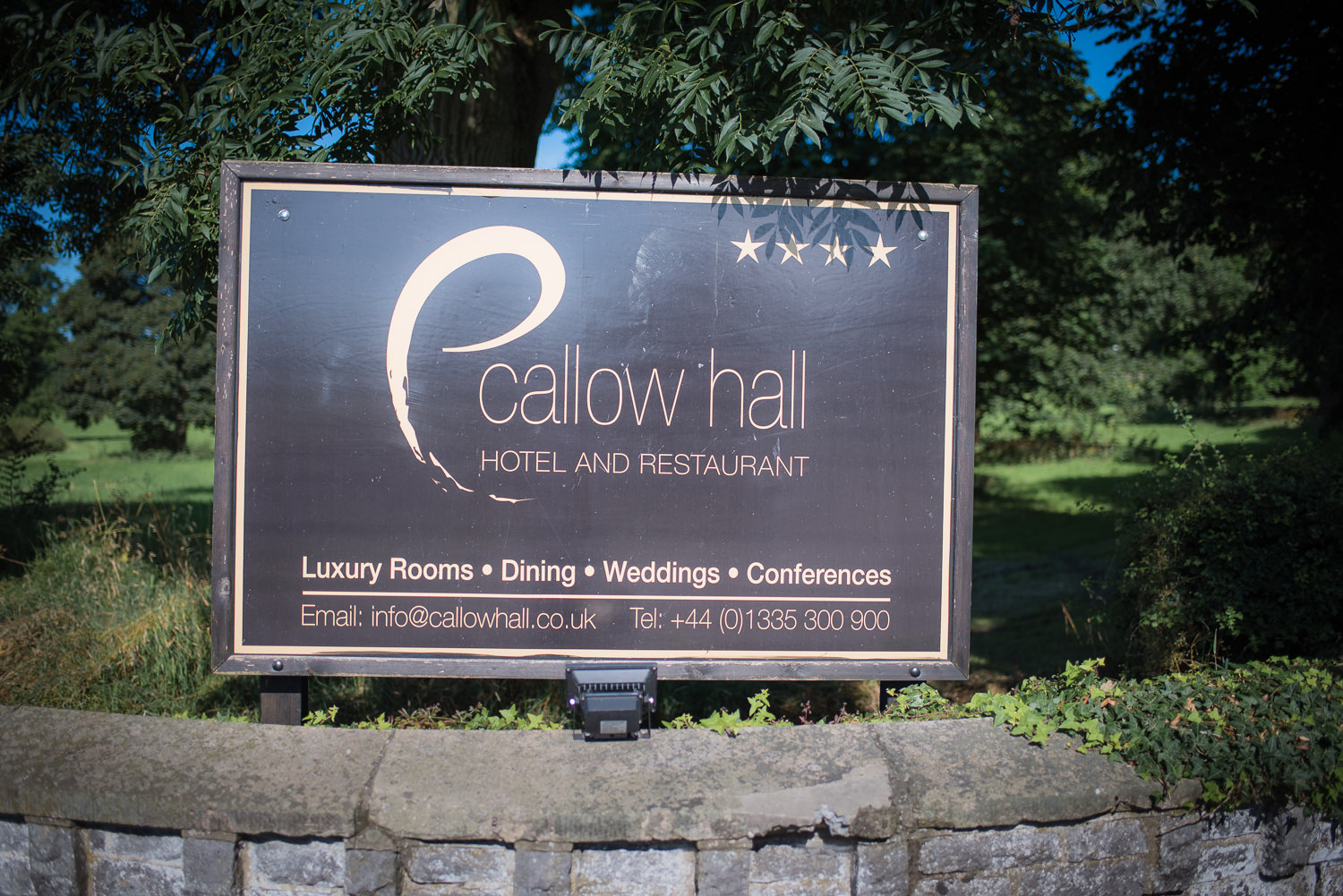 Wedding at Callow Hall