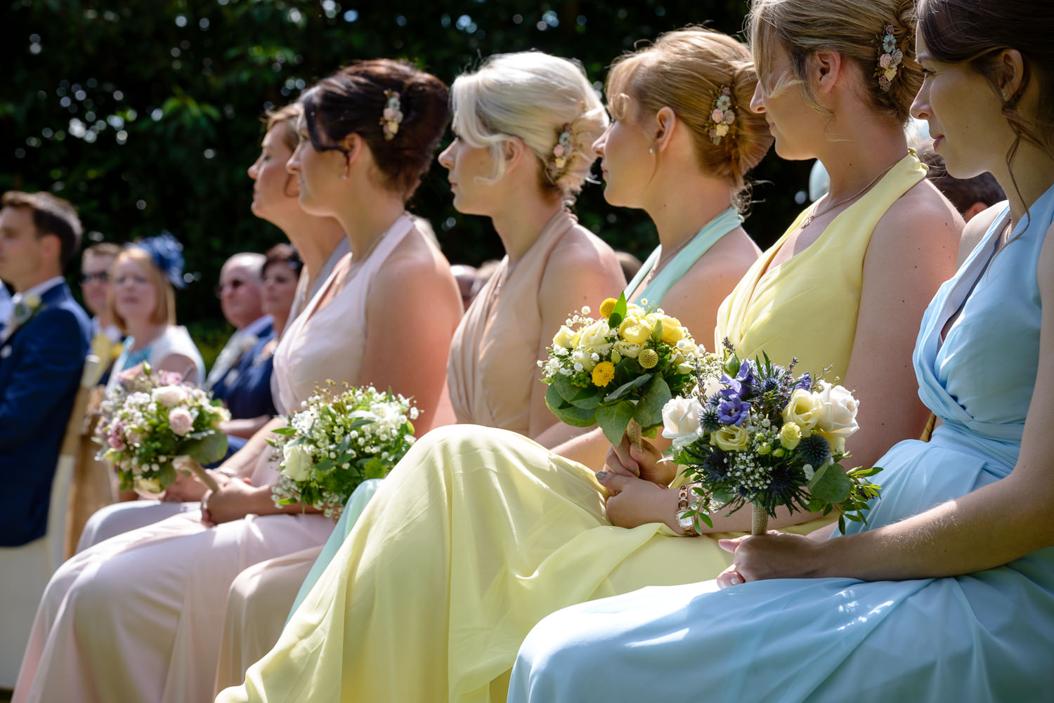 brides maids at Callow Hall wedding