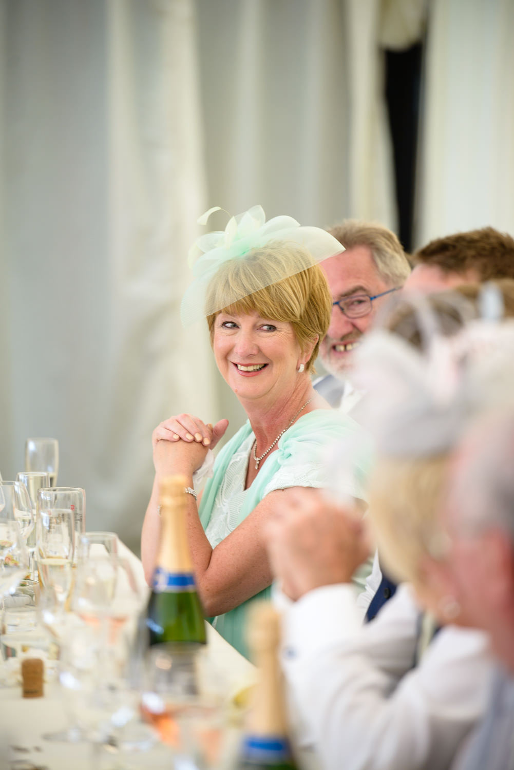 Mother of the bride at Callow Hall wedding