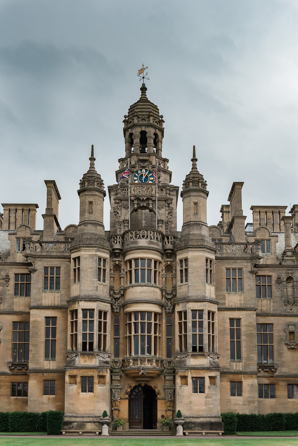 Wedding at Harlaxton Manor