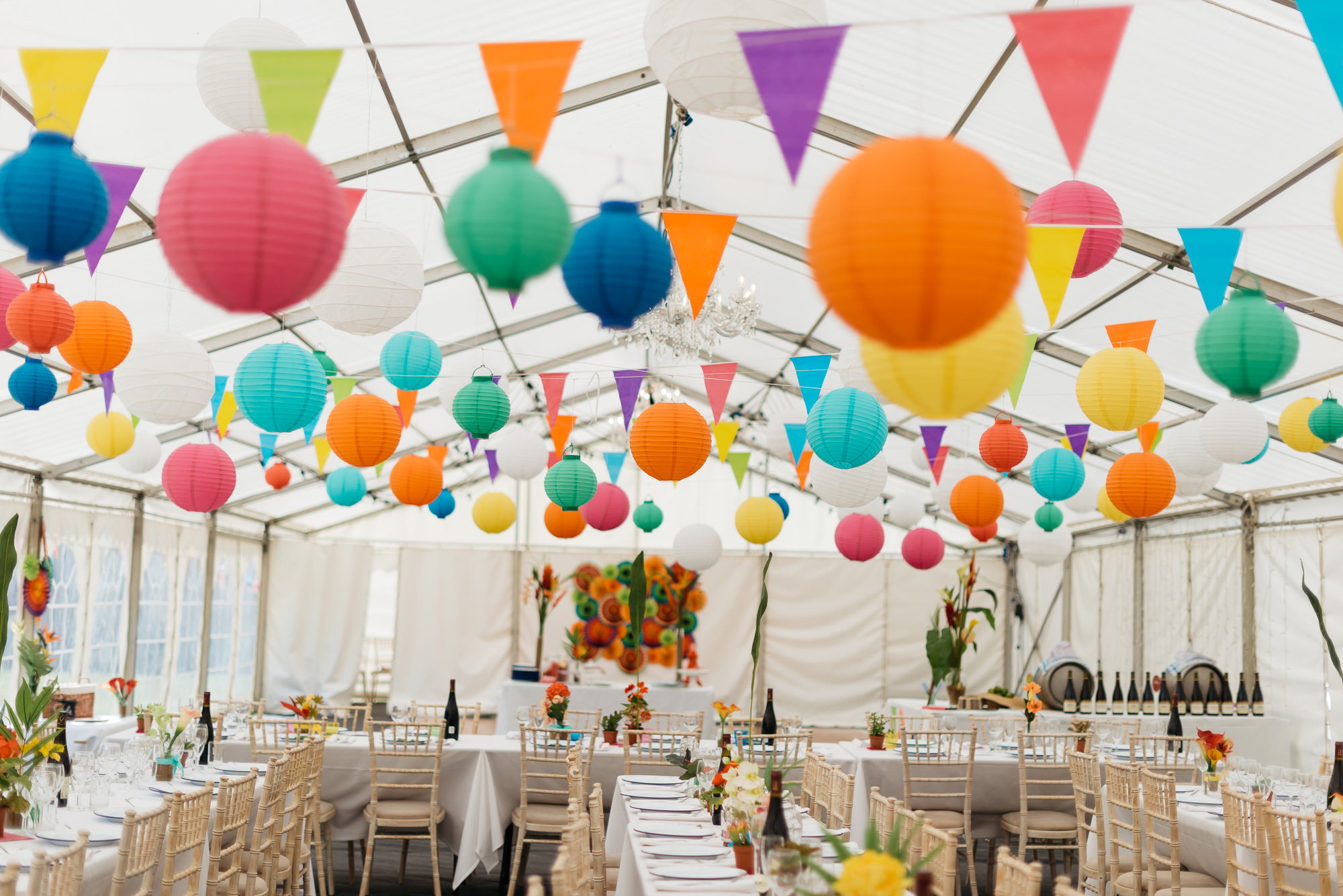 marquee wedding in oundle