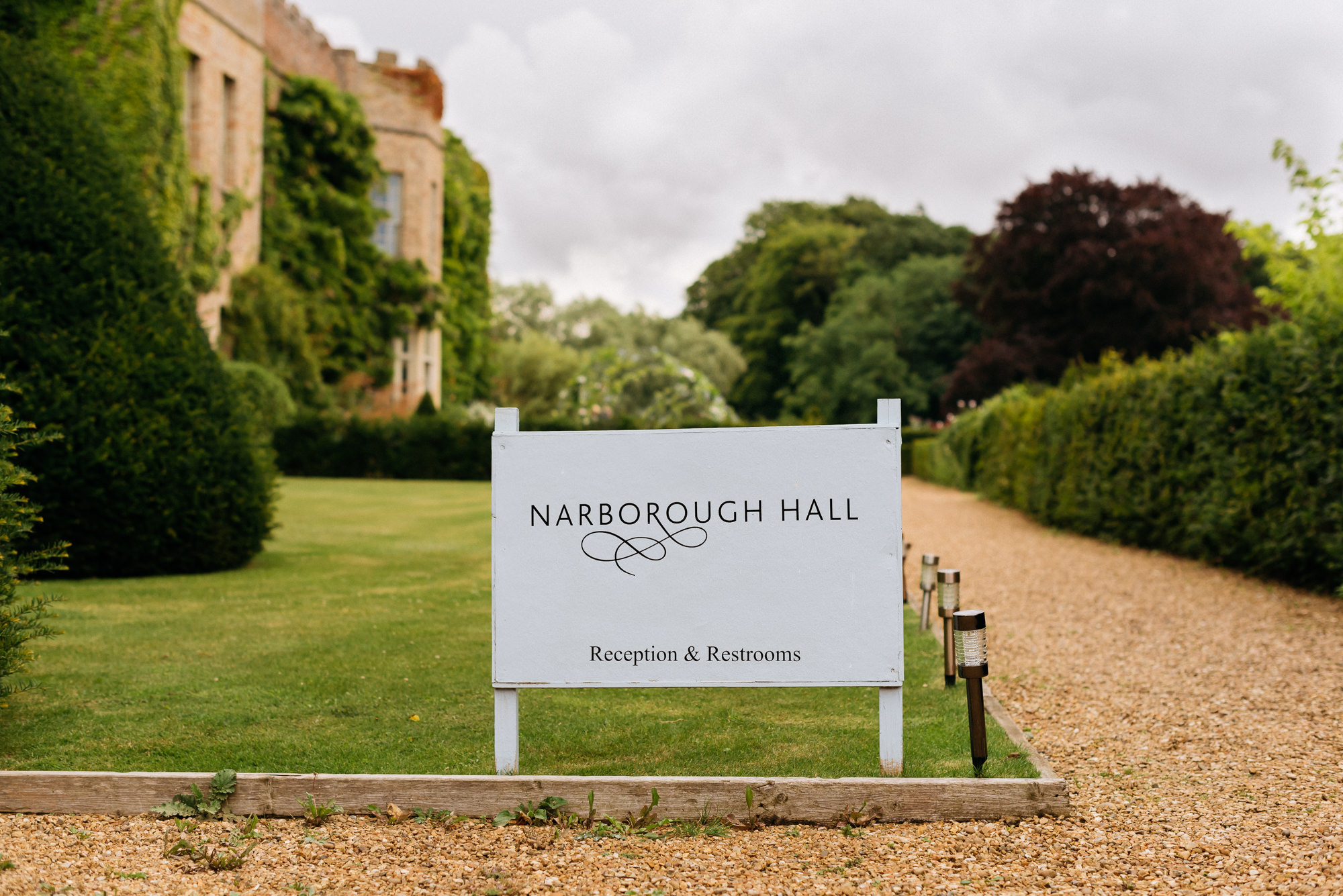 Narborough Hall Gardens Wedding 