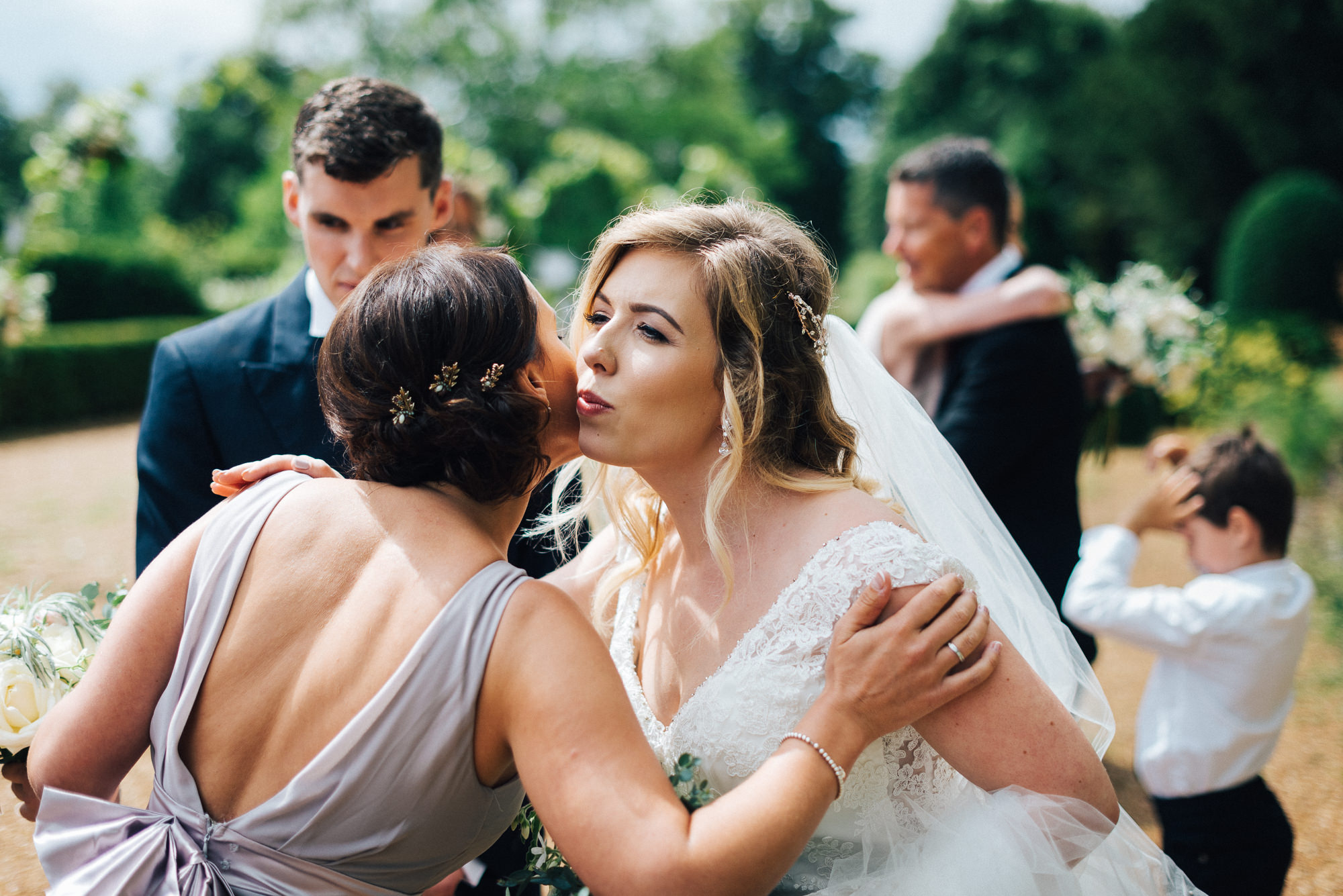 Wedding day at Narborough Hall Gardens