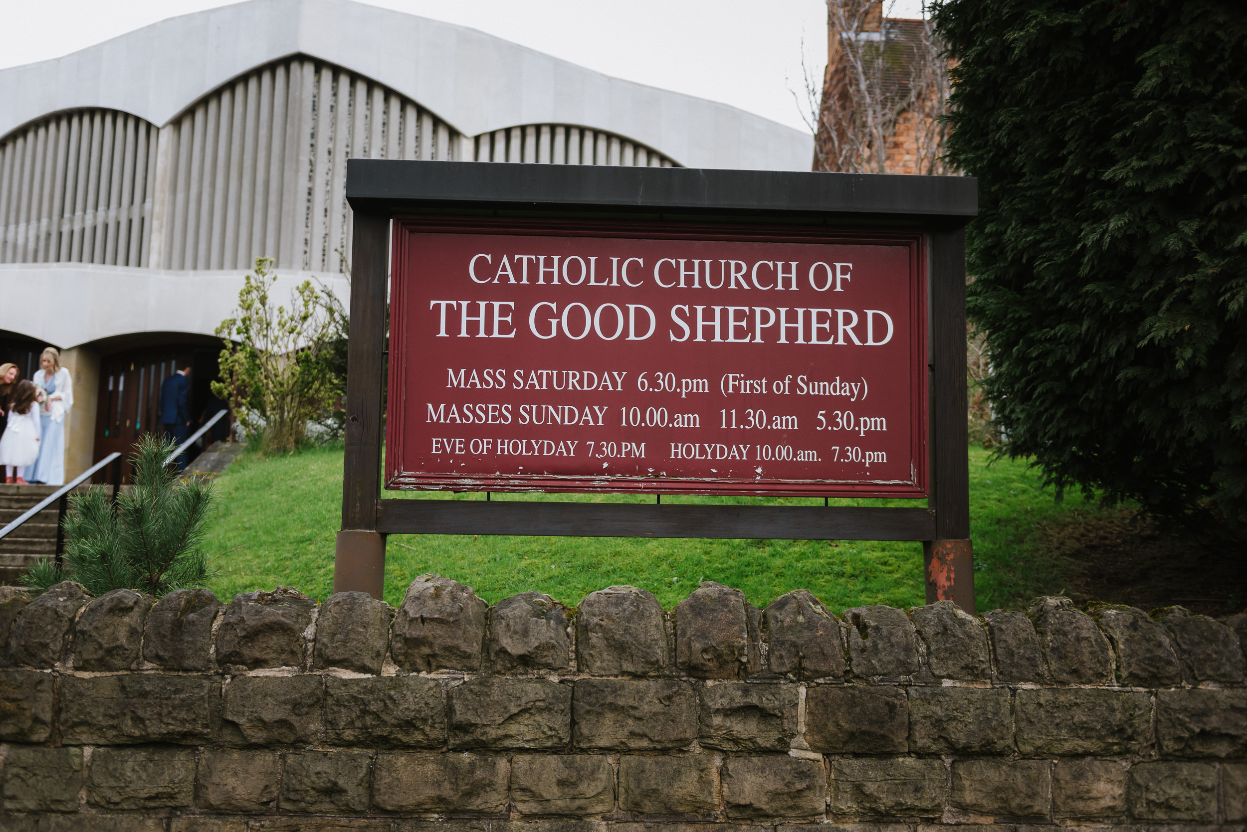 Wedding at Good Shepherd Church in Woodthorpe, Nottingham