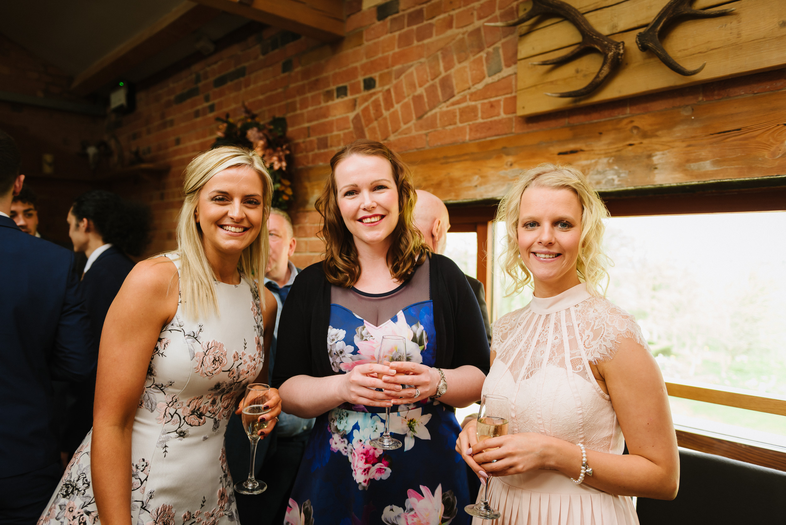 Carriage Hall Wedding guests