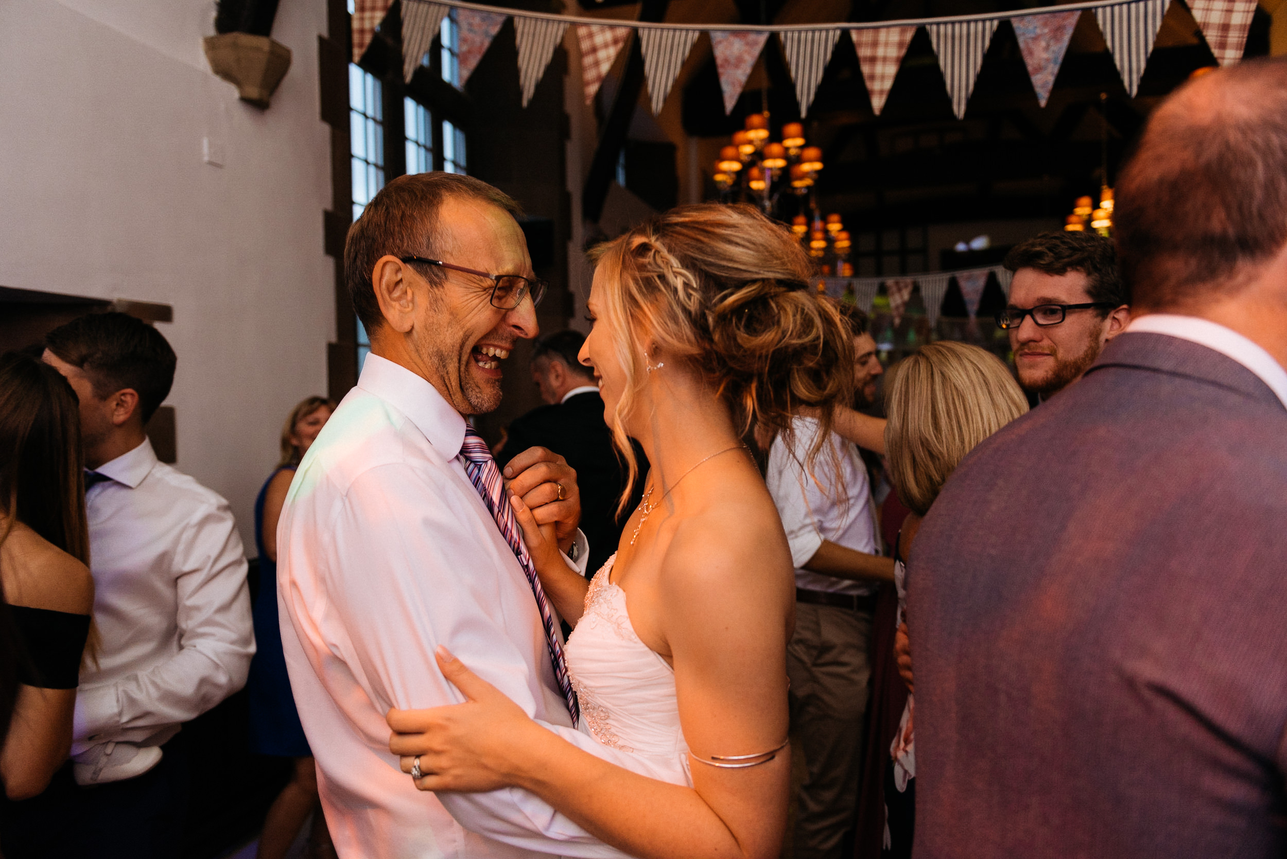 bride and father dance