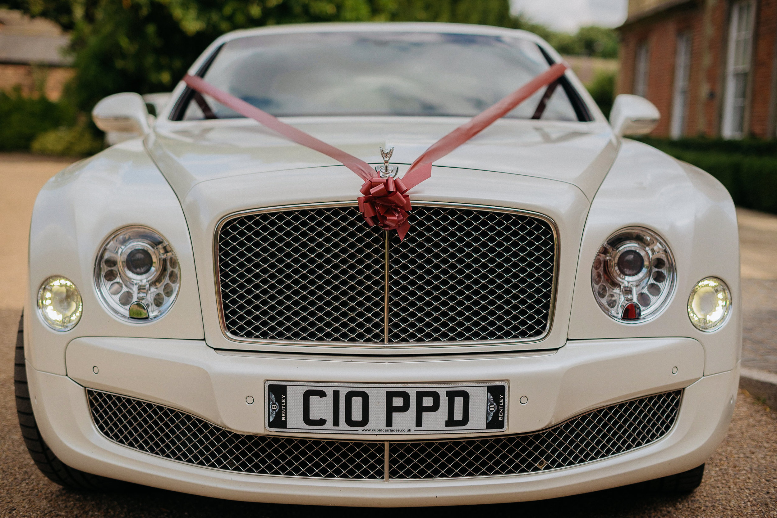 Bentley wedding car