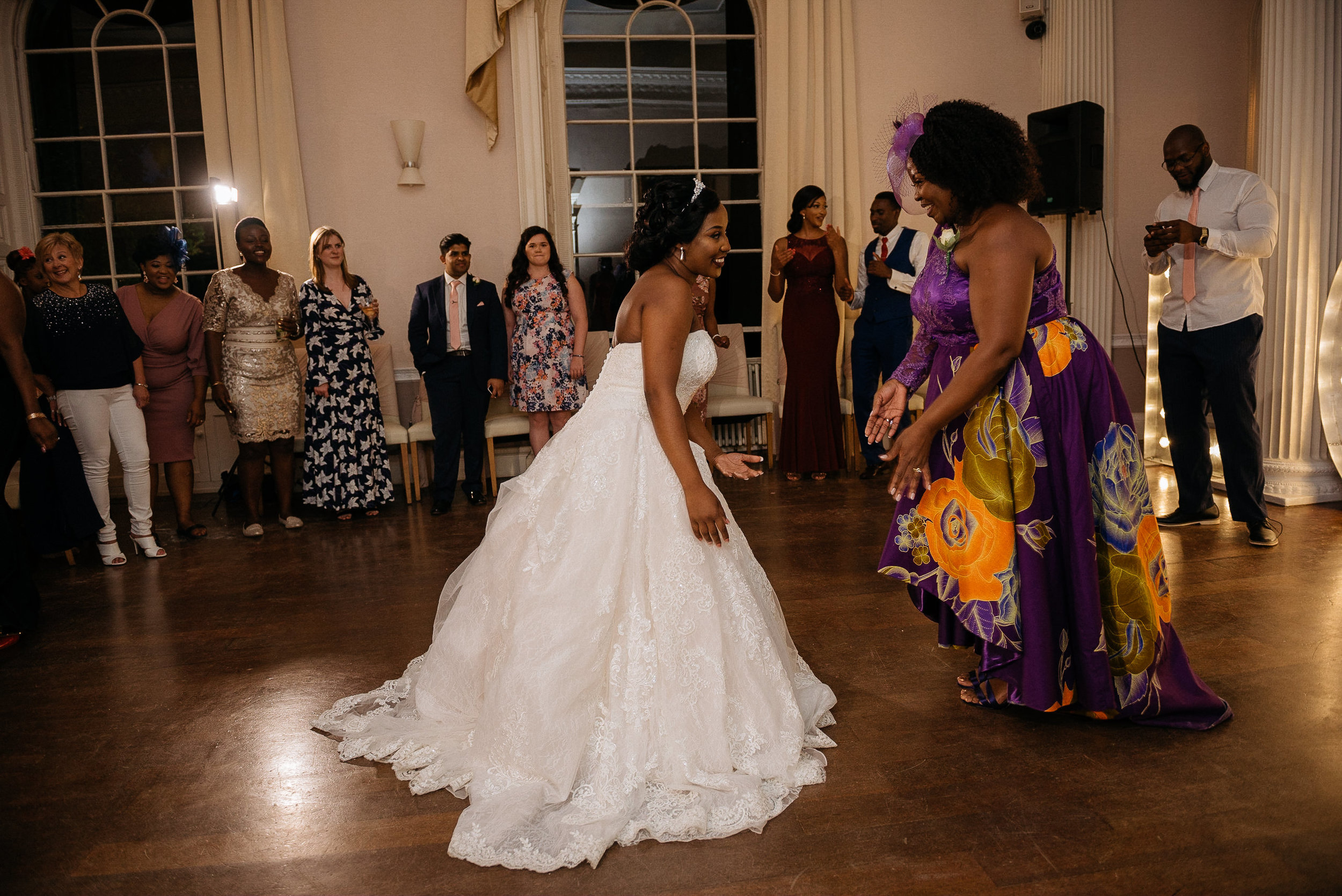 bride dances with her mother