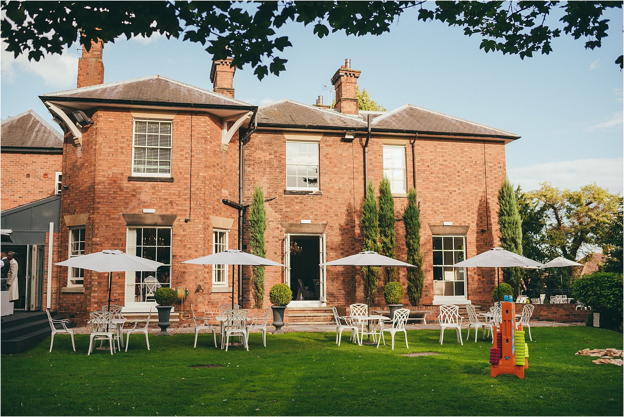 outside view of the old vicarage boutique hotel 