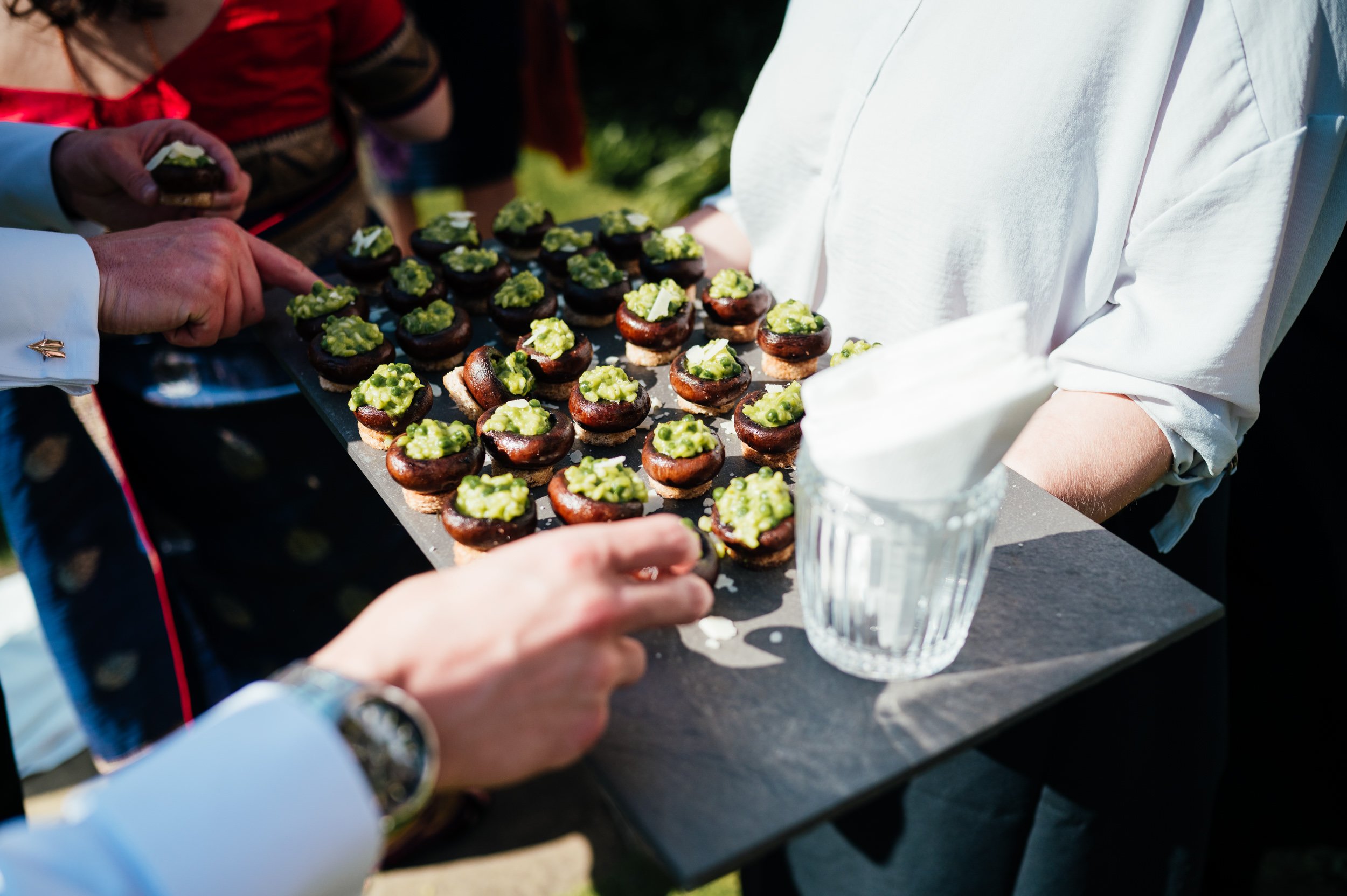 wedding canapes