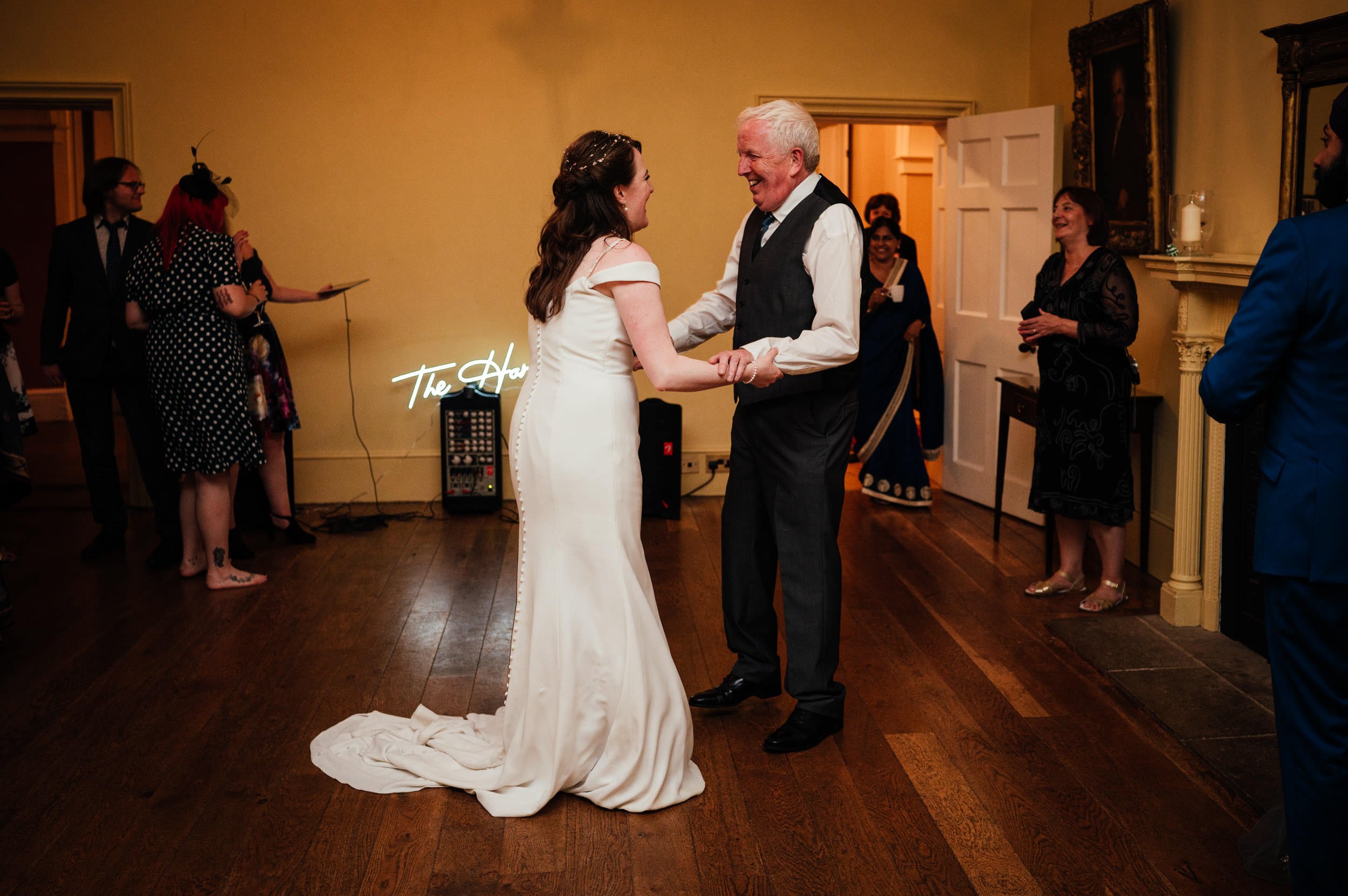 bride dances with her father