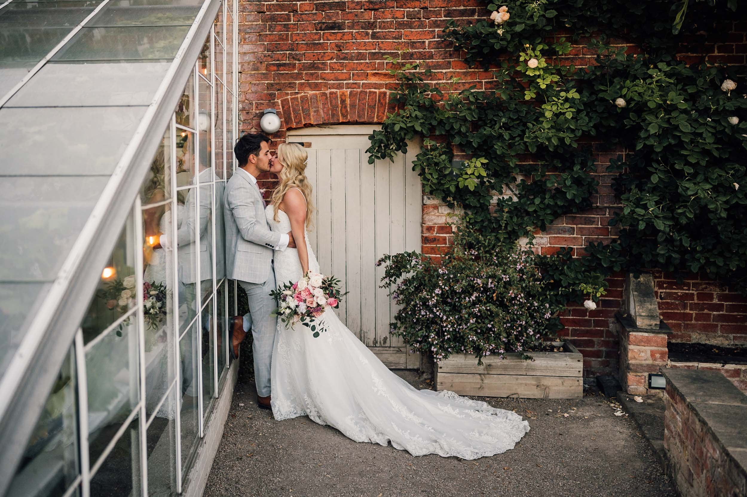 Walled Gardends at Beeston Fields, Nottingham wedding photography