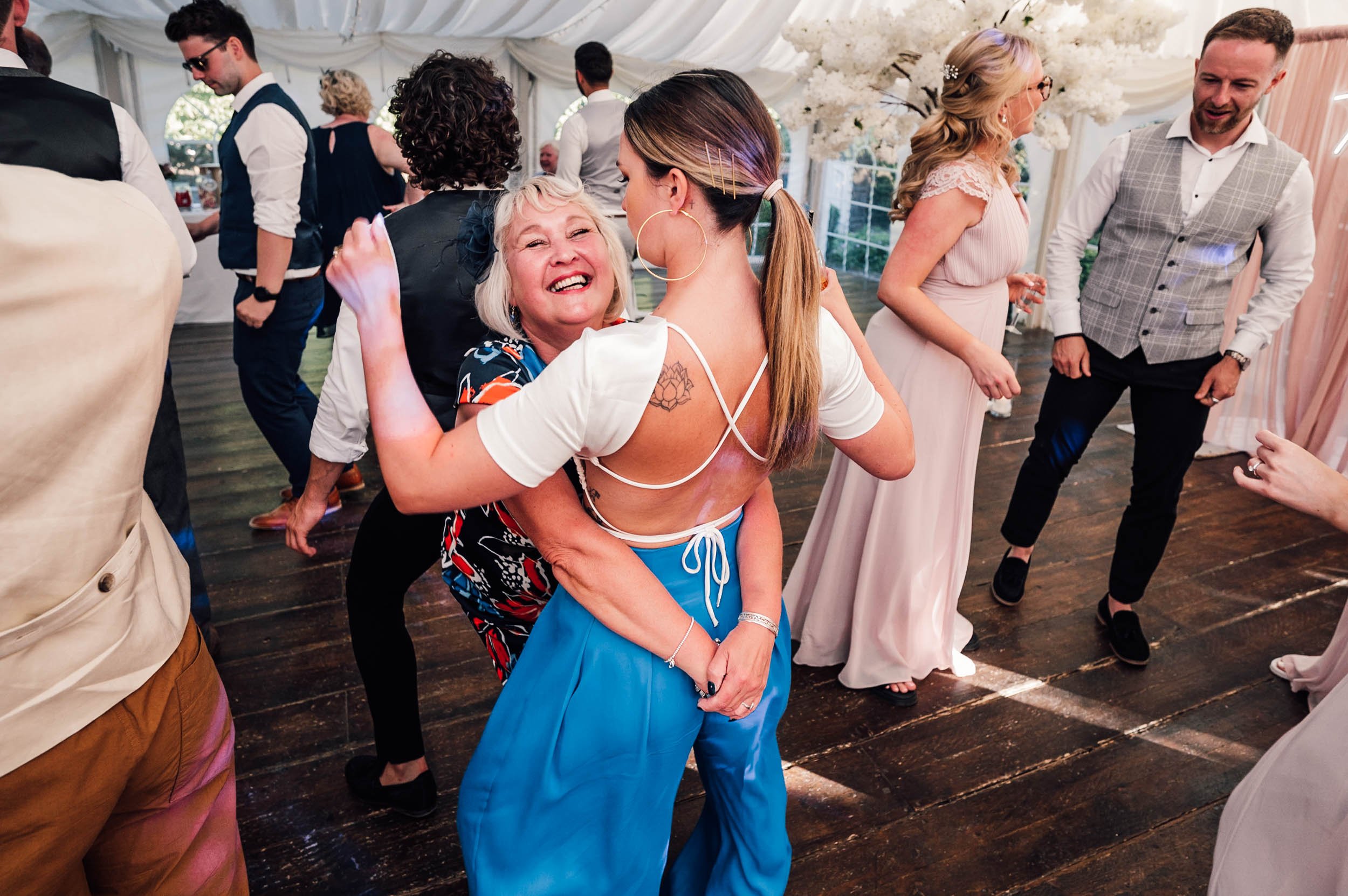 guests dancing