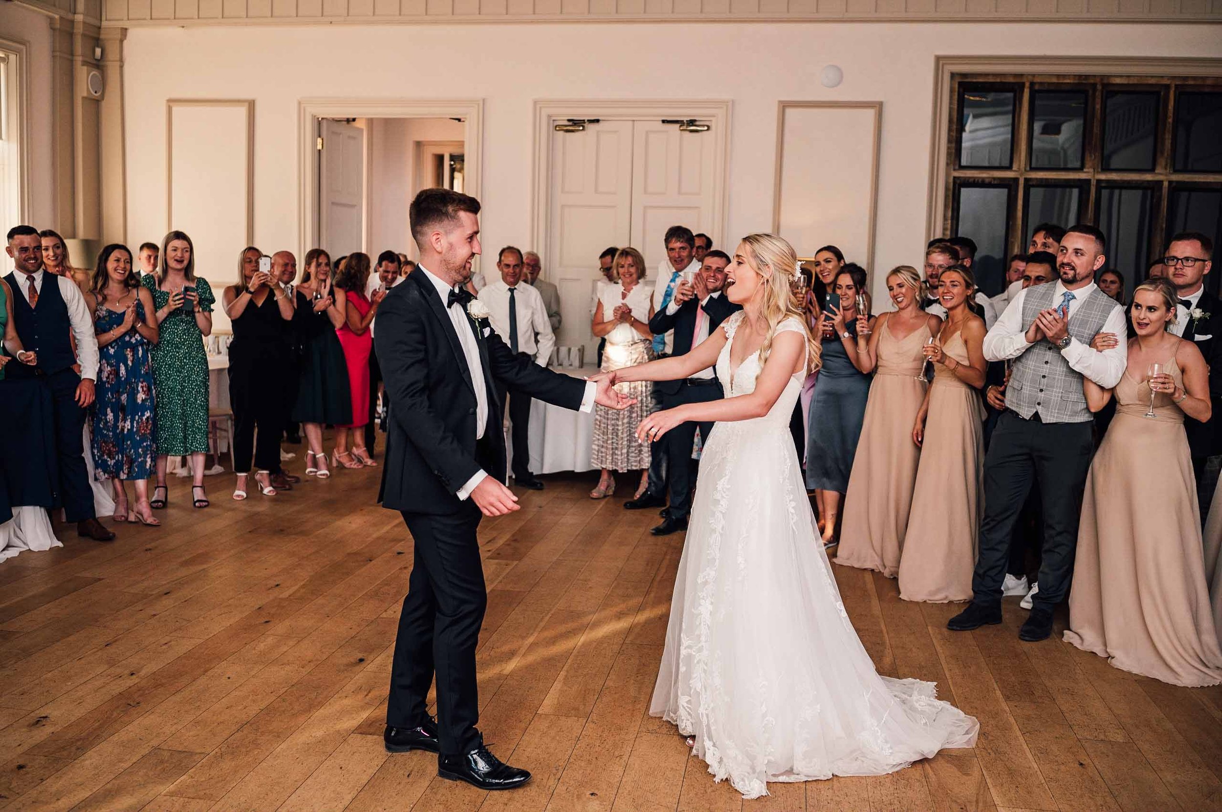 first dance at Hodsock Priory