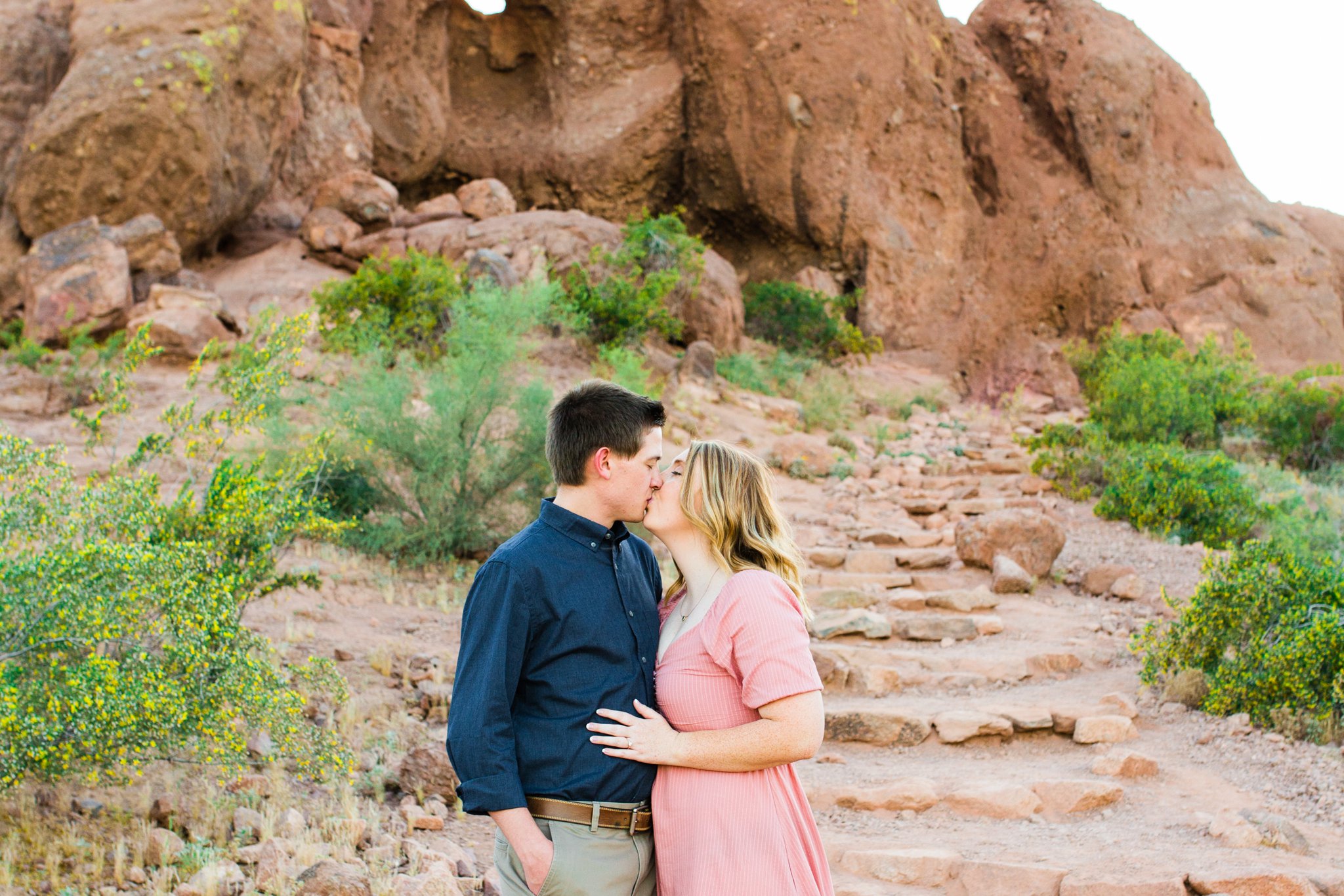 Papago Park Engagement Session, Phoenix Arizona