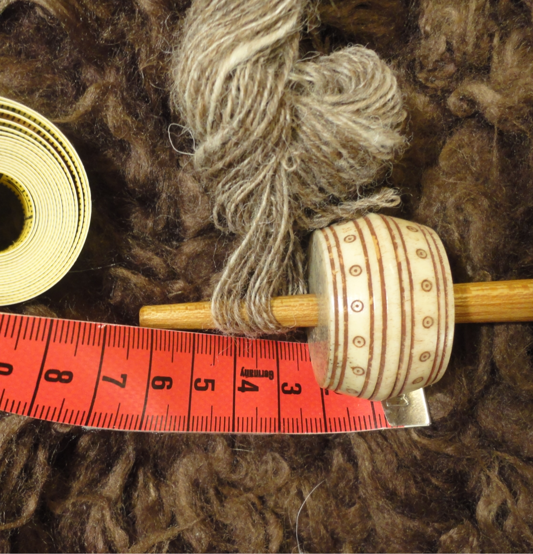 One skein down...