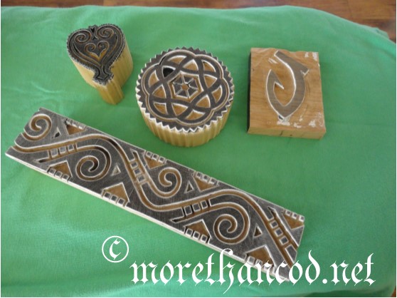 Printing blocks used