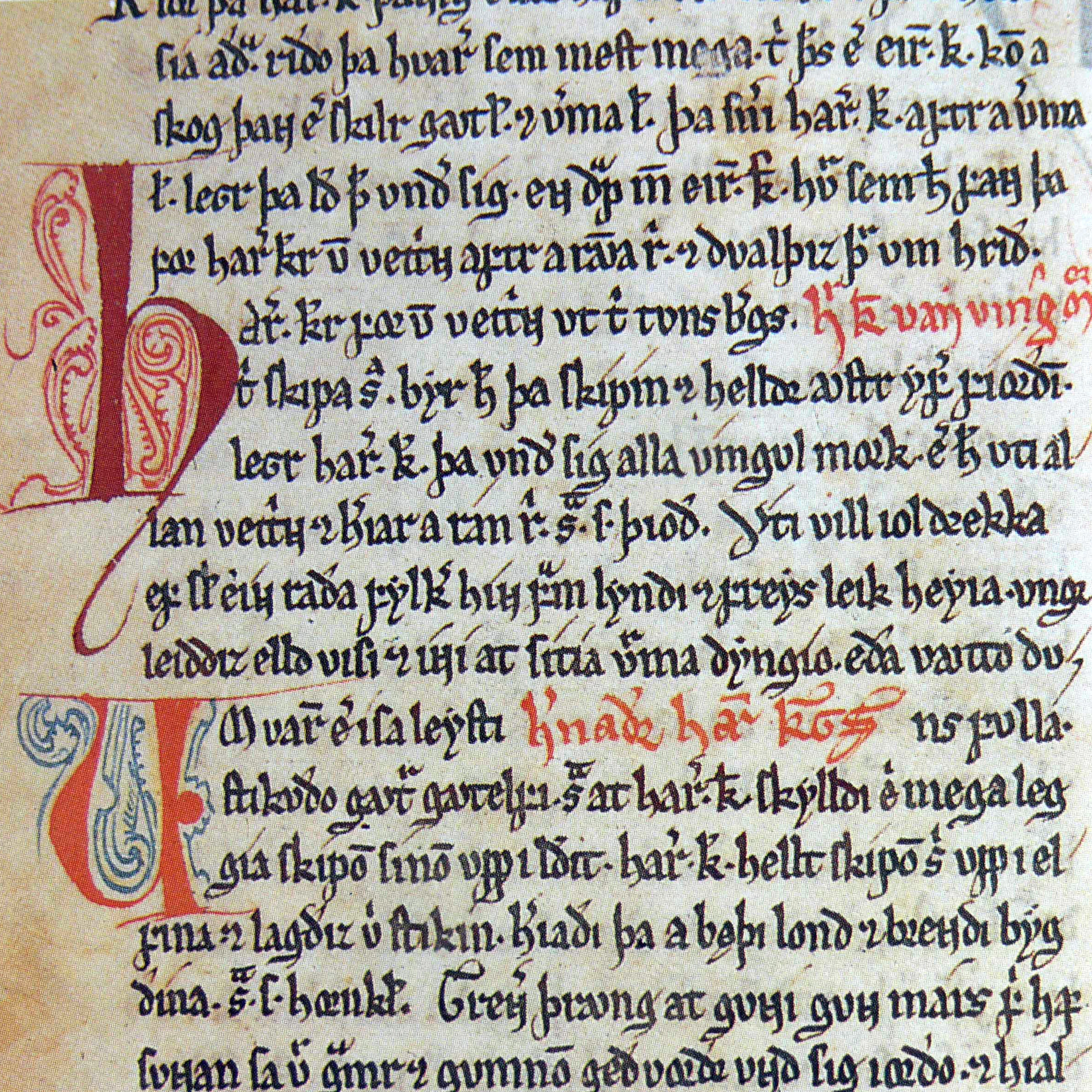Codex Frisianus (AM 45 fol.)- An Early 14th C Norwegian Manuscript