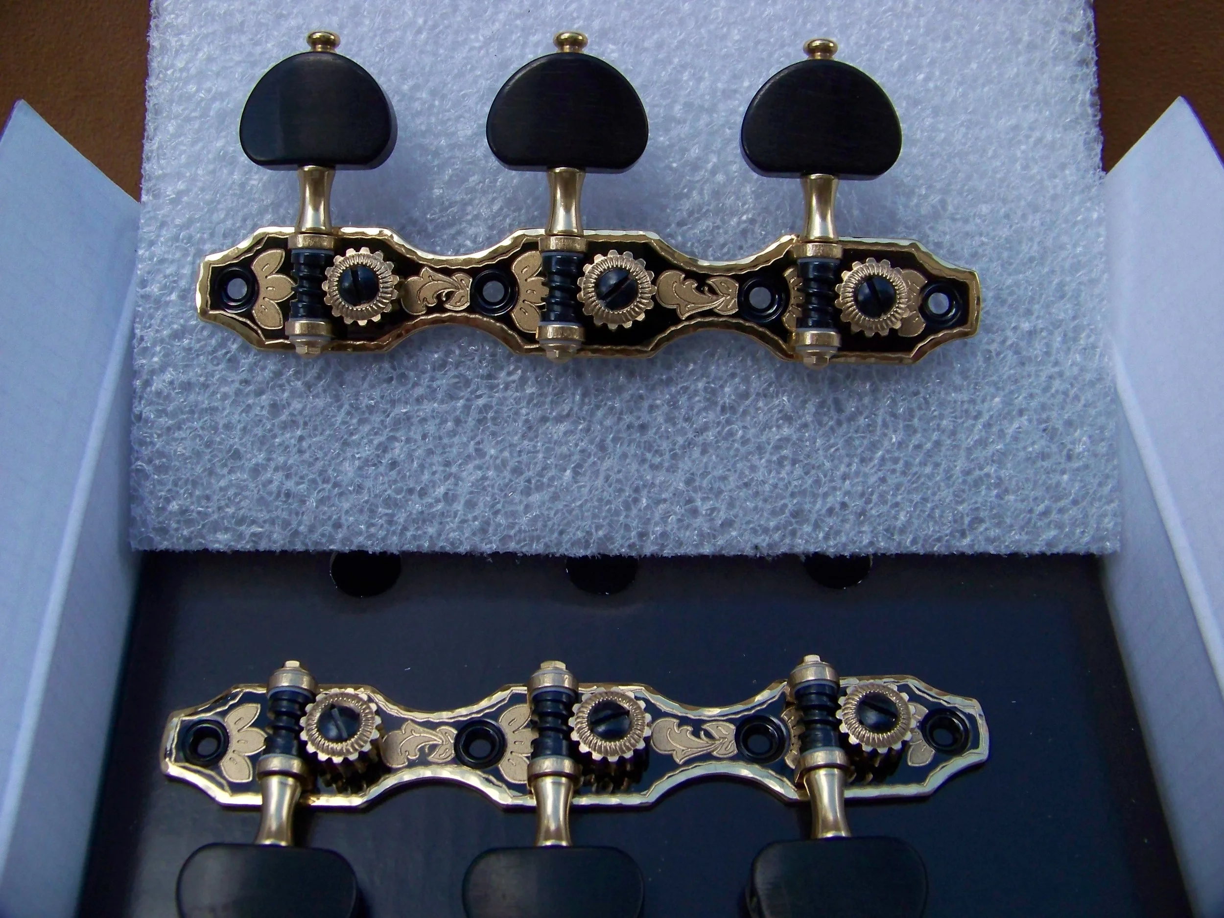 black nickel tuners
