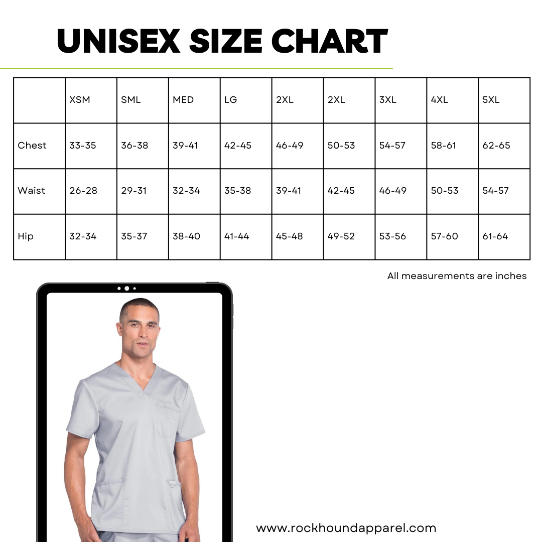 Cherokee Premium Unisex Scrubs Top.png