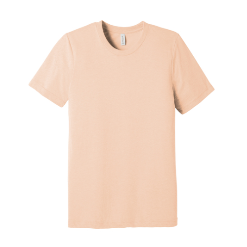 Peach Color Bella+Canvas Tee