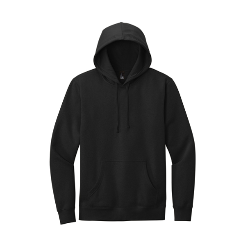 Black District Fleece Hoodie