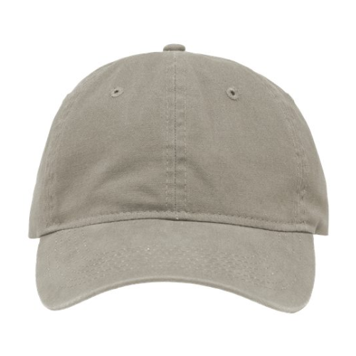 Brushed cotton canvas rugged dad hat