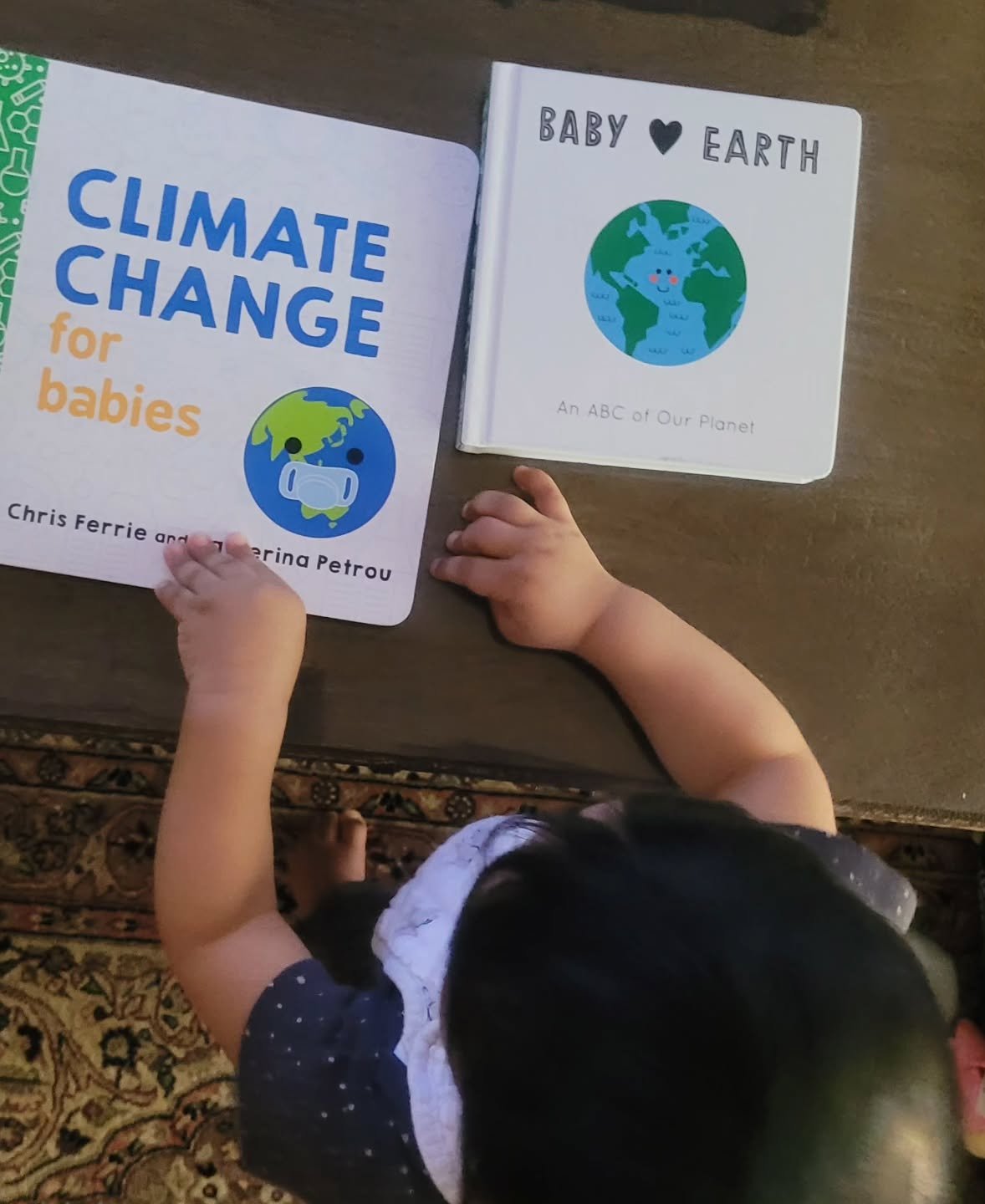Today a reader, tomorrow a leader." – @nyvarch
Books are powerful tools to shape values early, and one of the most important ones I hope to pass on to my child is environmental stewardship.
In honor of Earth Month, we’ve added thes