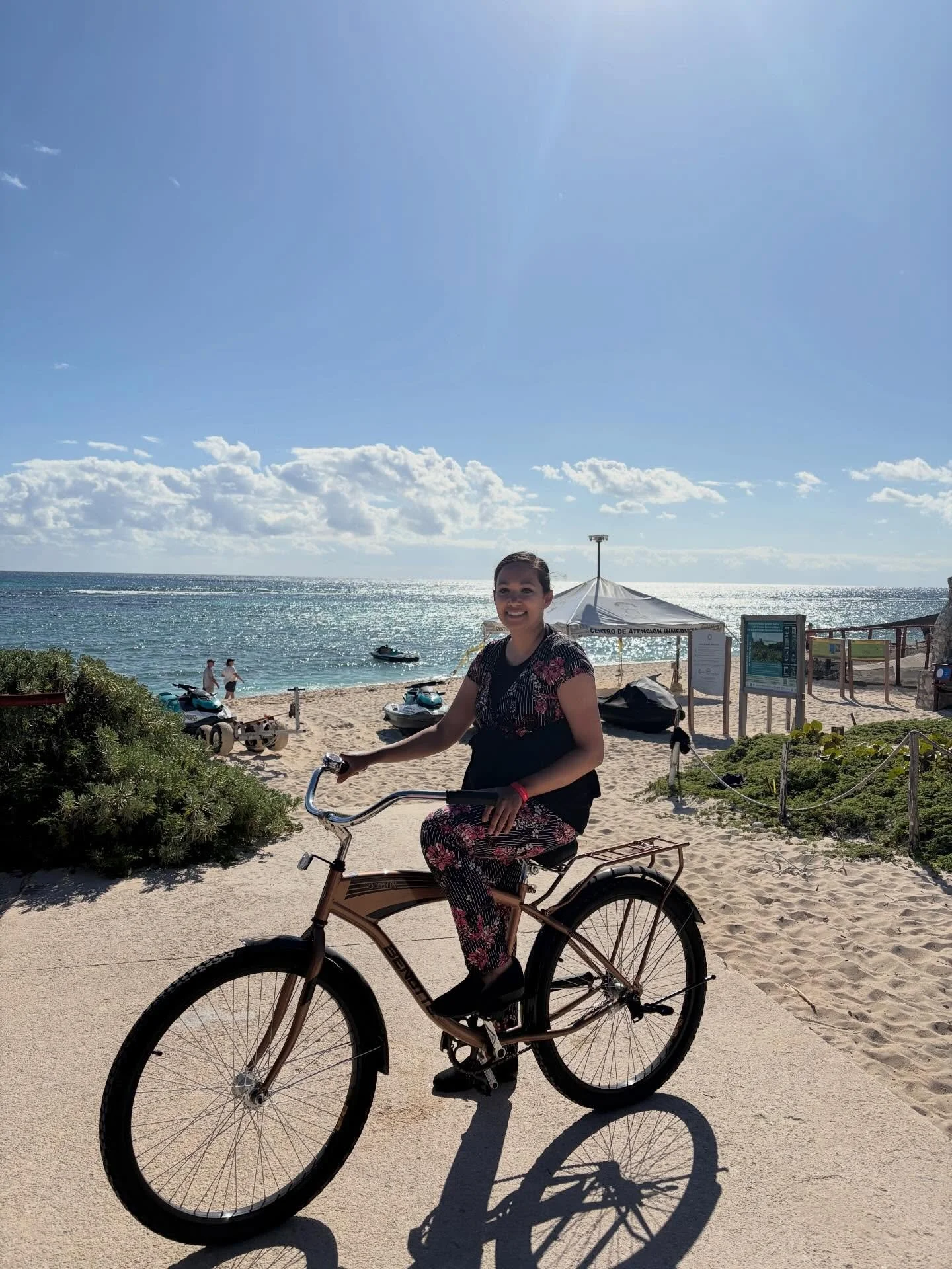 Riviera Maya bike rides 🌿 

Architecture teaches me how to shape space while nature teaches me how to shape myself. Self reflection mode on this beautiful coastline!

#mexicotravel
#visitmexico
#mexicoturismo
#travelgram
#bahiaprincipe
