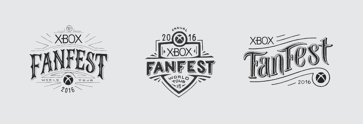 Initial logo sketch concepts