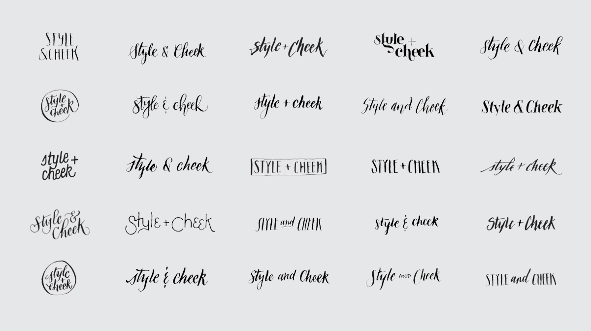 Logo sketch concepts