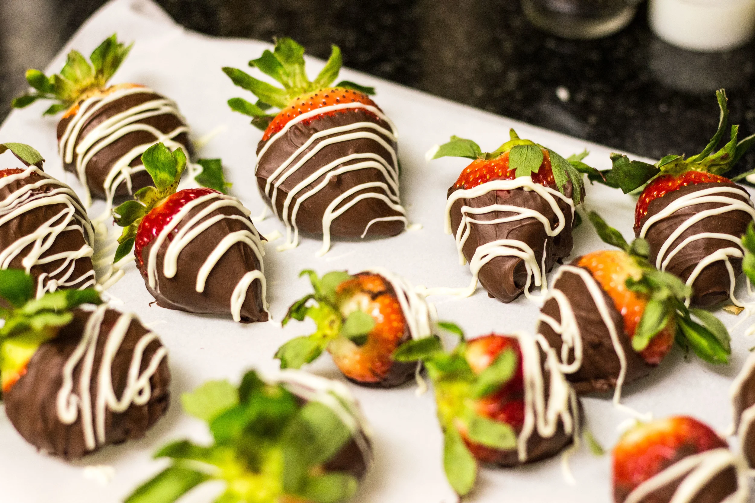 Chocolate Covered Strawberries & Oreo Truffles
