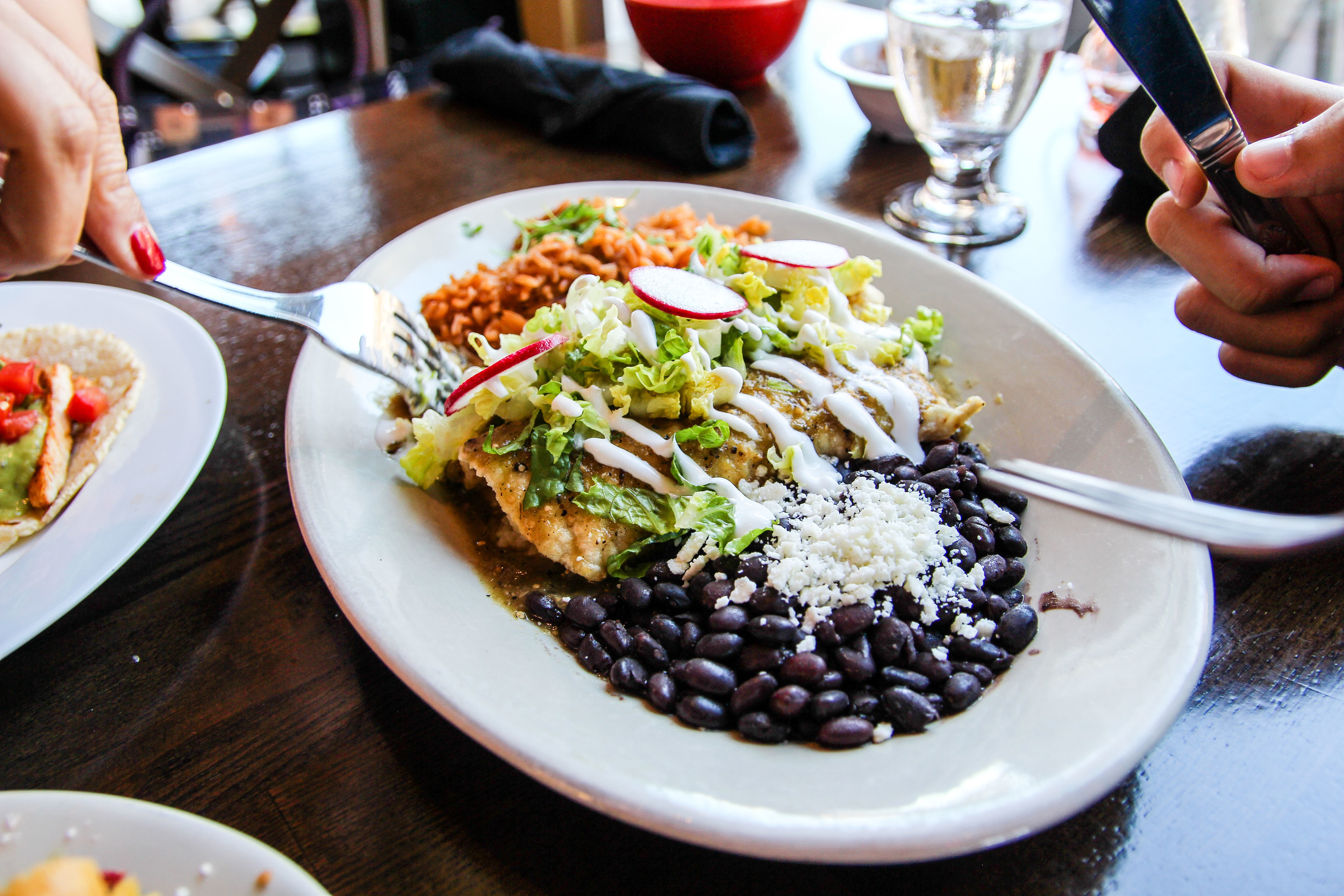 Enchiladas de Papas 