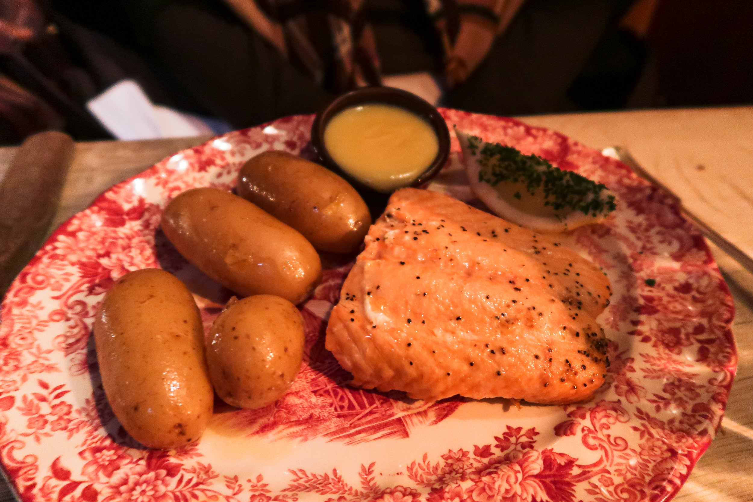 Salmon and Potatoes 