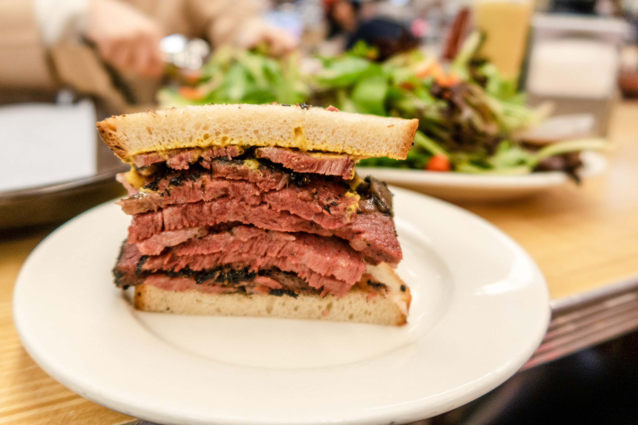 Corned Beef and Pastrami Sandwich