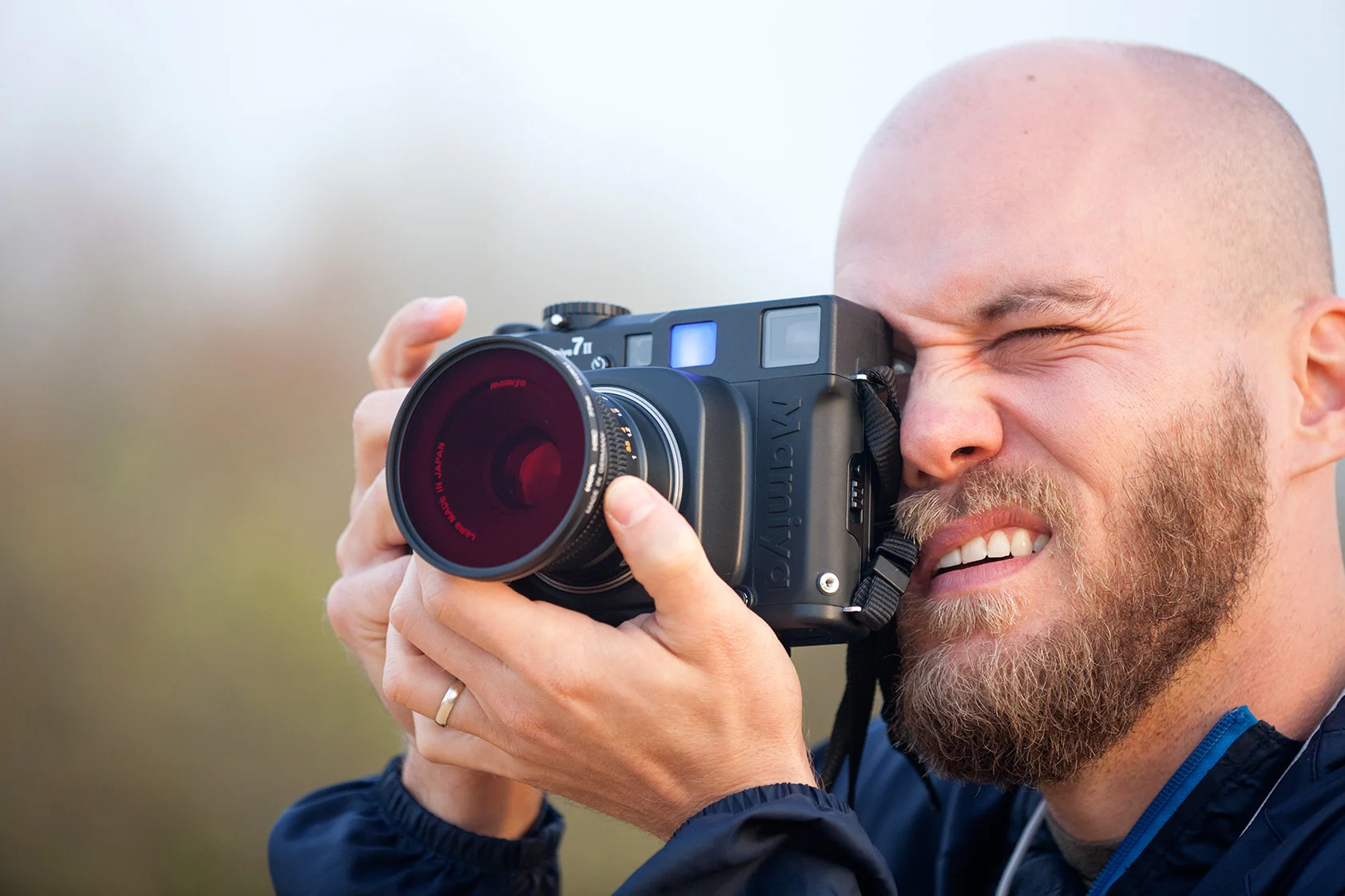 I’ve been using a combination of Kodak Tri-X 400 pushed to 1600 and a red filter for my current project. It gives the images a gritty and grainy mood that I think compliments the atmosphere of the woods. Photo by Alex Catalano.