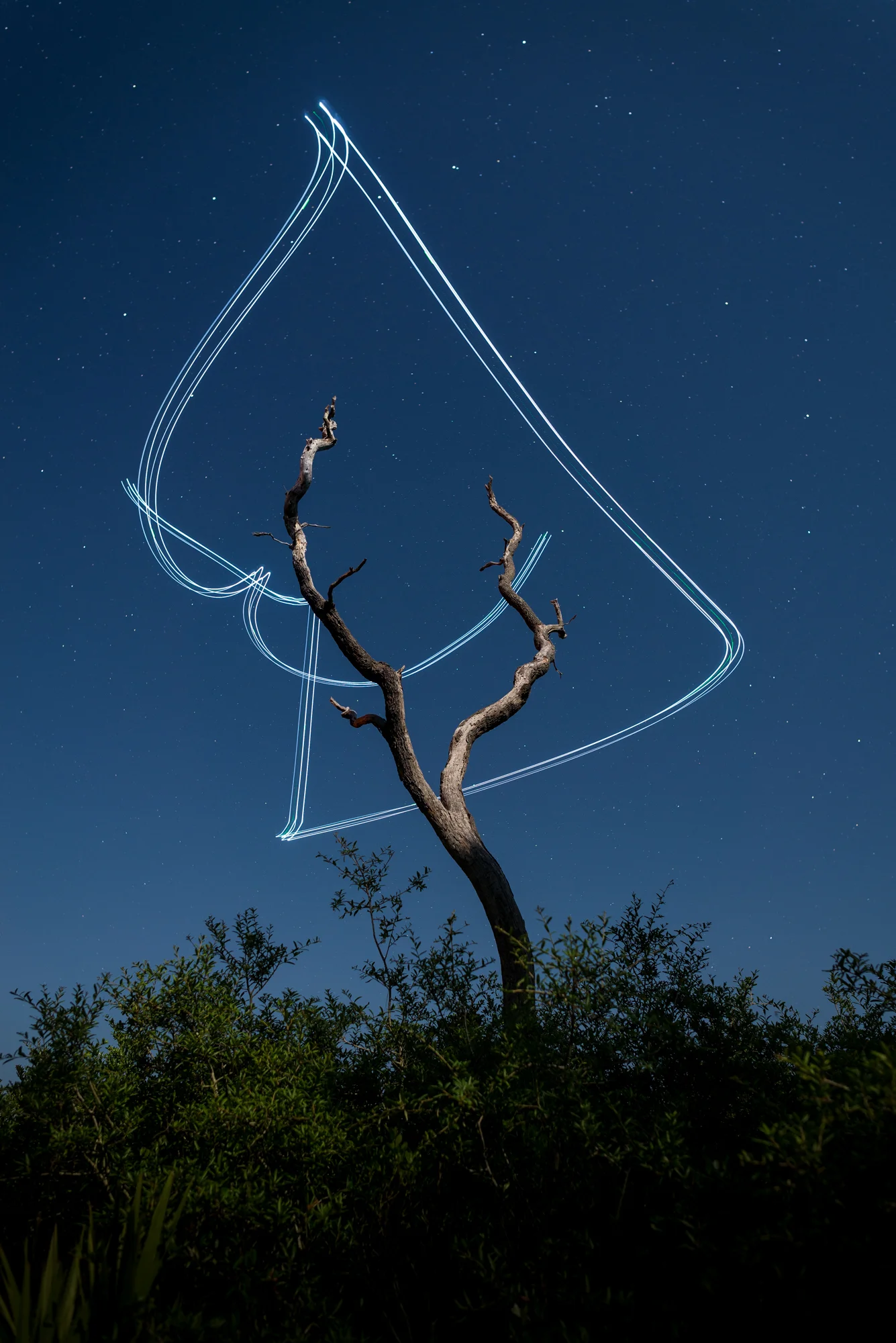 Drone helix attempt six of seven
