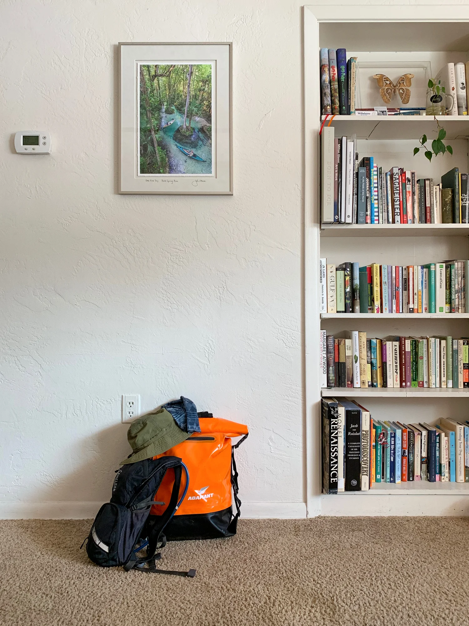 A snapshot of my gear packed and ready to go.