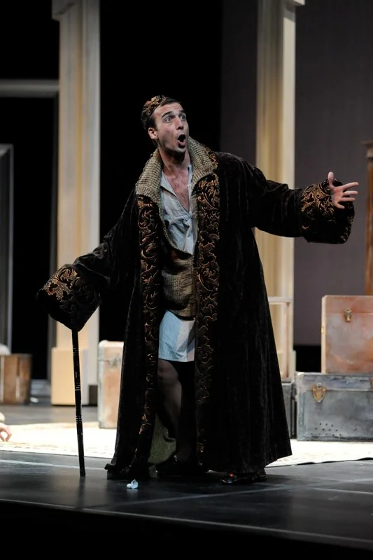 Matthew Patrick Morris as L'horloge comtoise in "L'Enfant et les Sortileges"