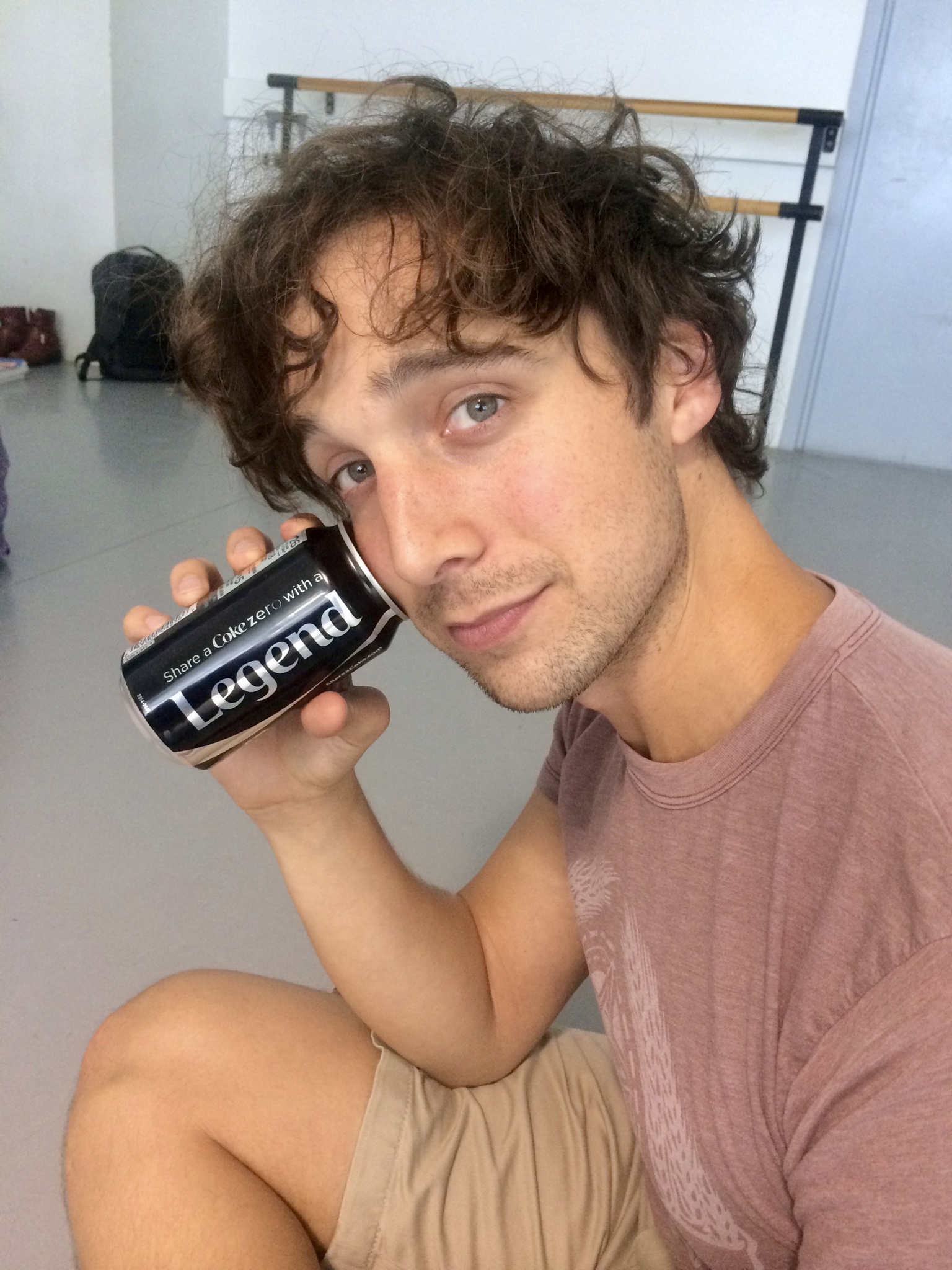 Matthew Patrick Morris in rehearsal